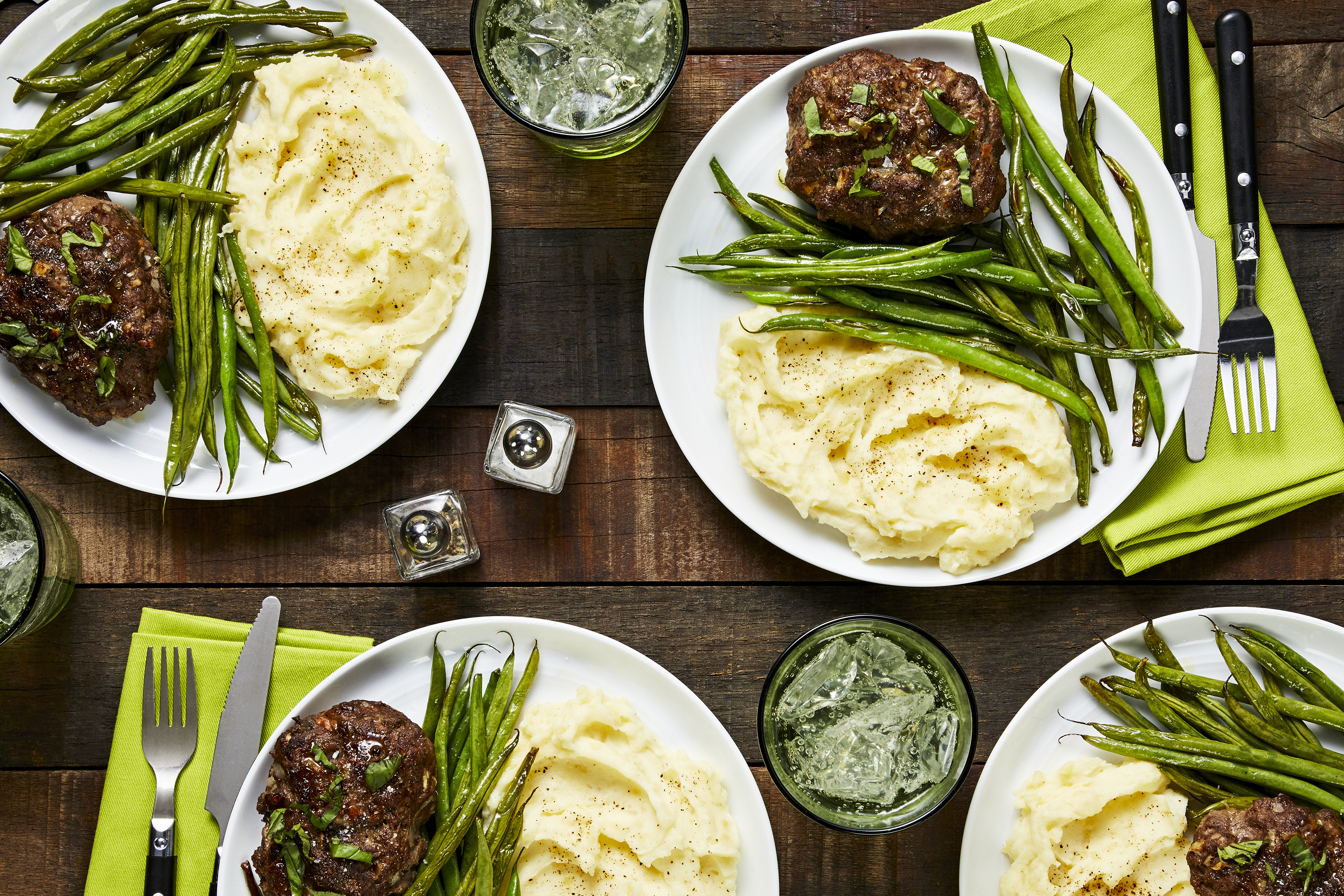 Italian Turkey Meatloaf with Parmesan Rosemary Smashed Potatoes - Recipe  Runner