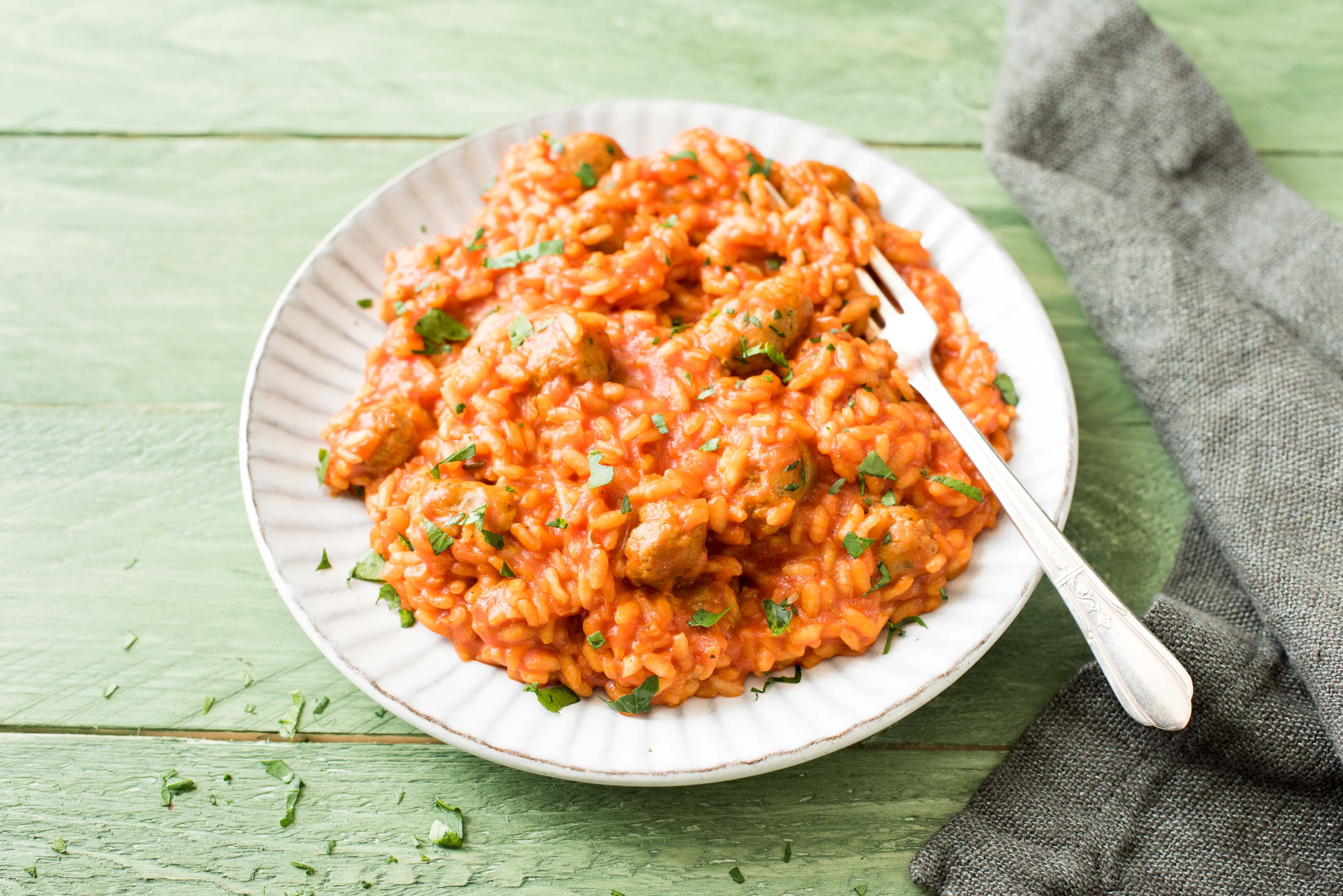 Italian Pork and Tomato Risotto Recipe HelloFresh