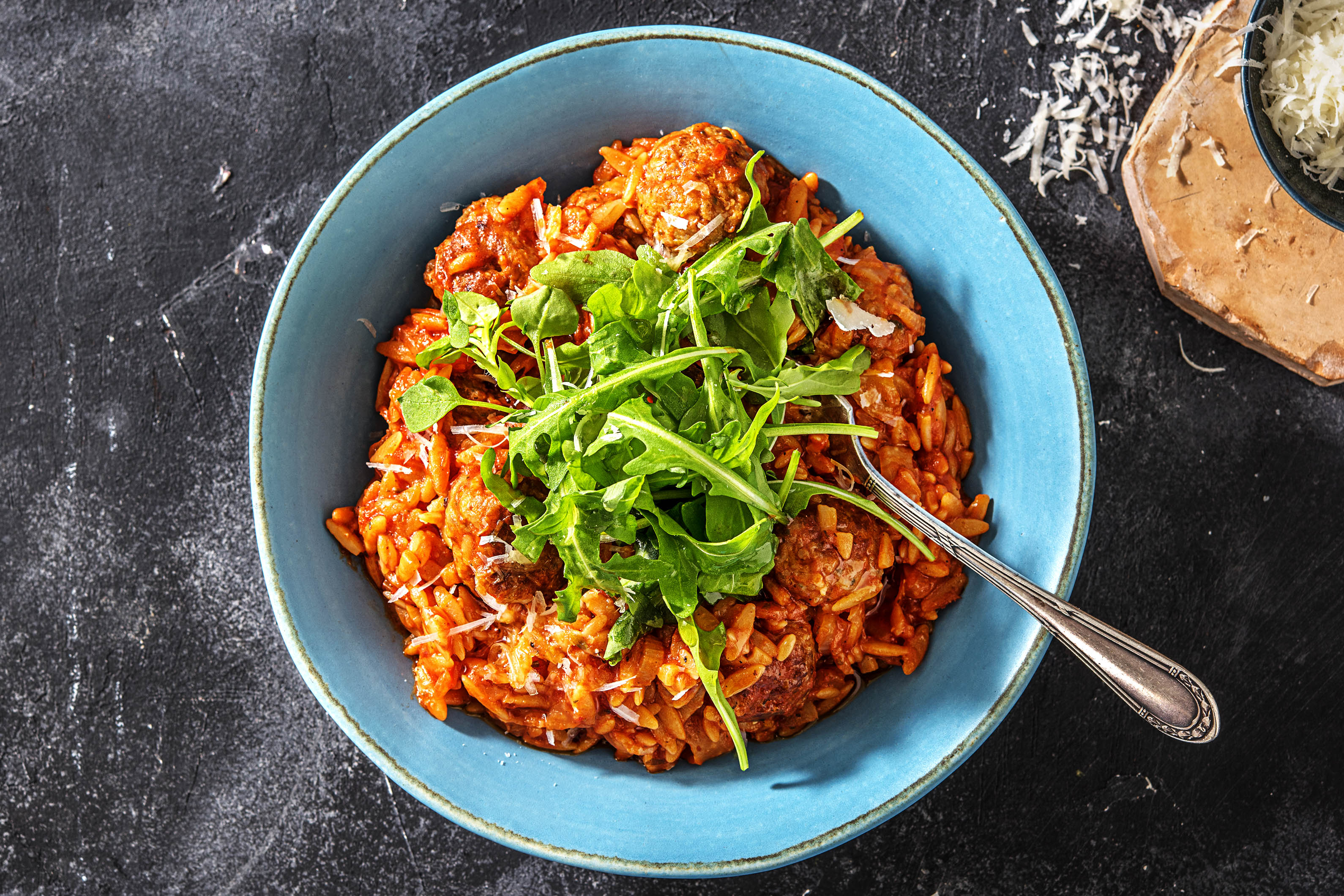 Meatballs with Fennel and Pasta Recipe HelloFresh
