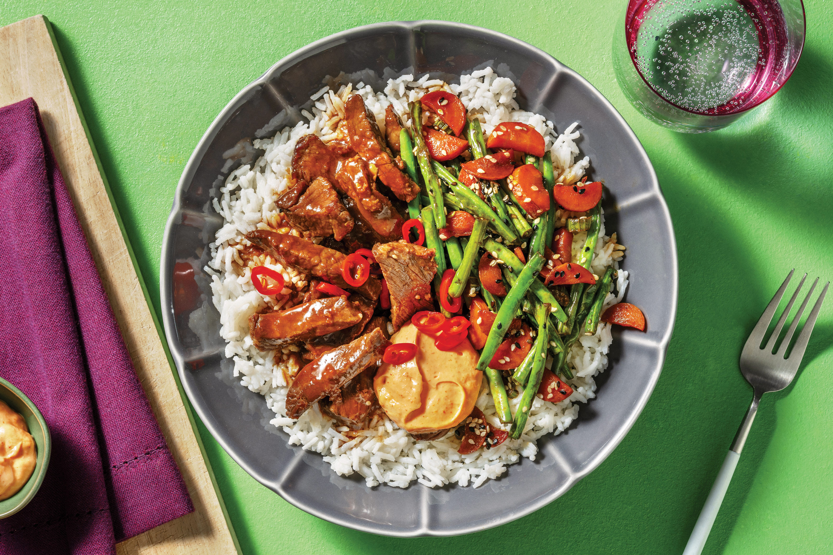 JapaneseStyle Beef & Veggies Recipe HelloFresh