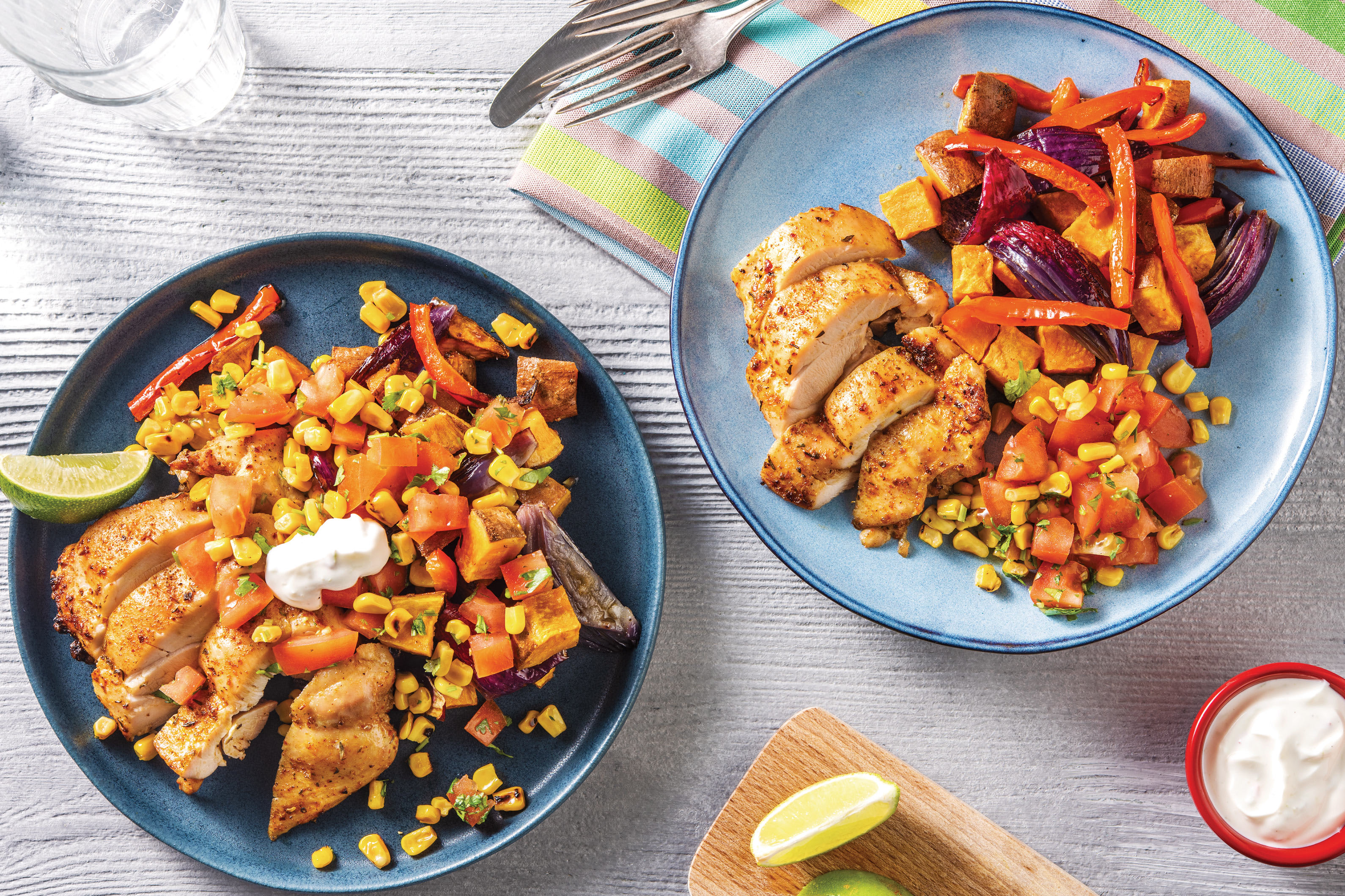 Jerk Chicken and Veggie Traybake Recipe HelloFresh