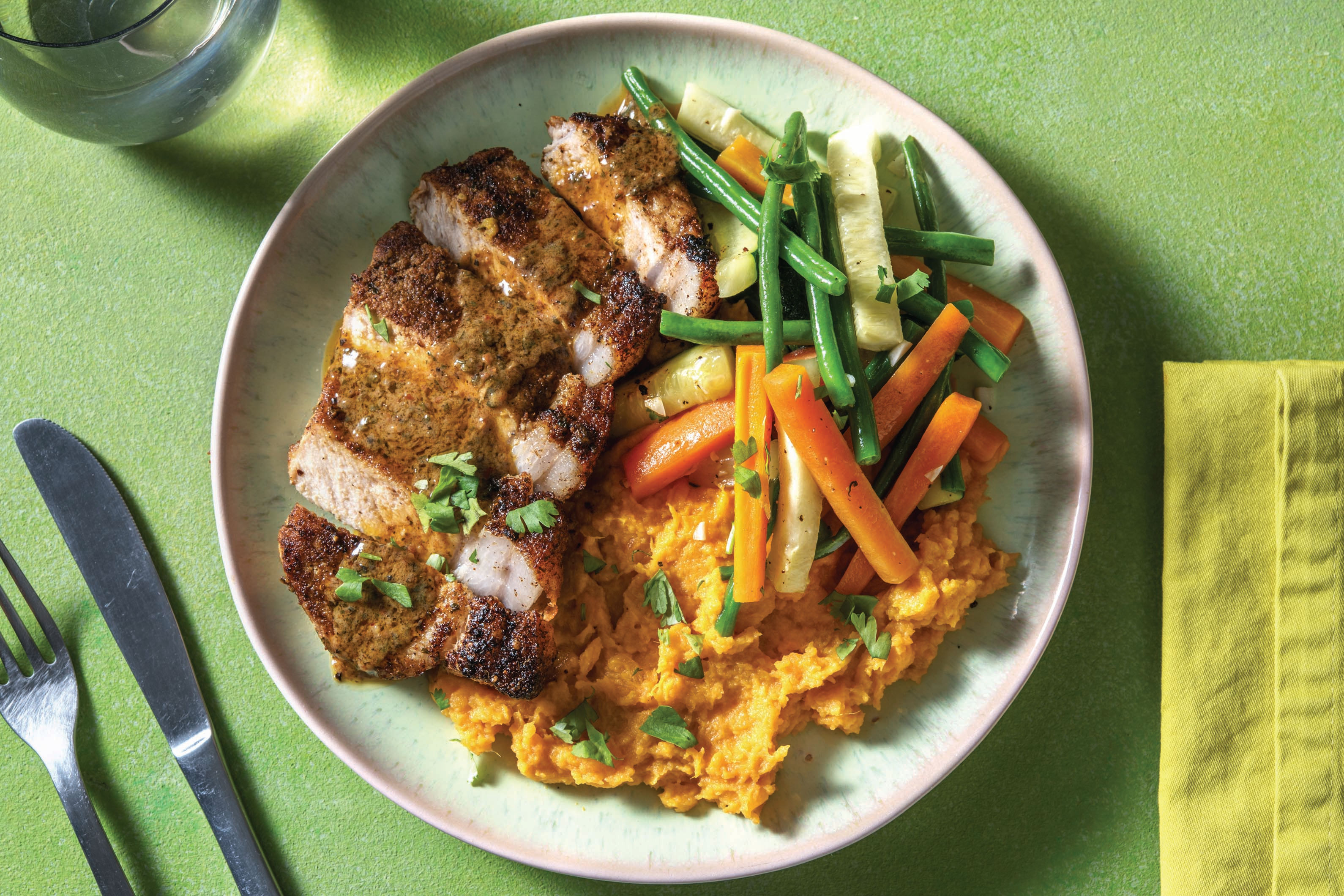 Jerk Pork & Coconut Sauce Recipe HelloFresh