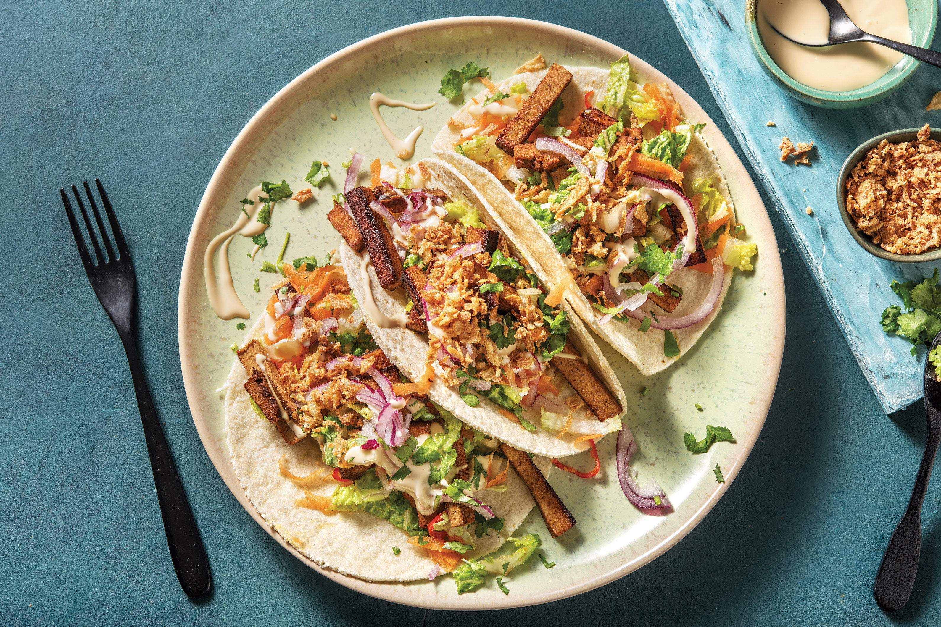 Korean BBQ Tofu Tacos Recipe HelloFresh