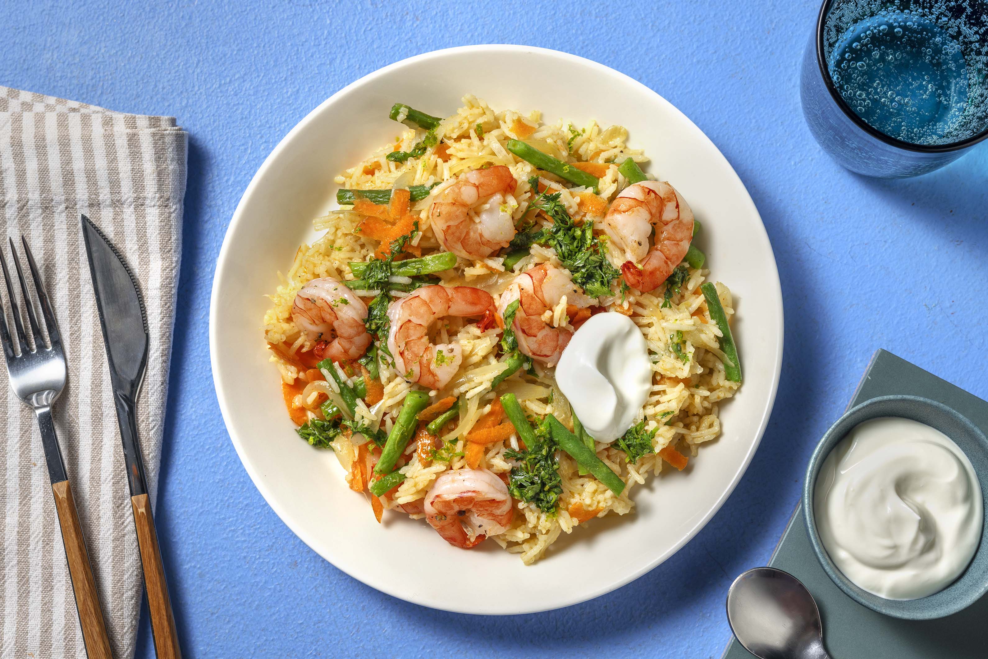 Korma Spiced Prawn Pilaf Recipe HelloFresh