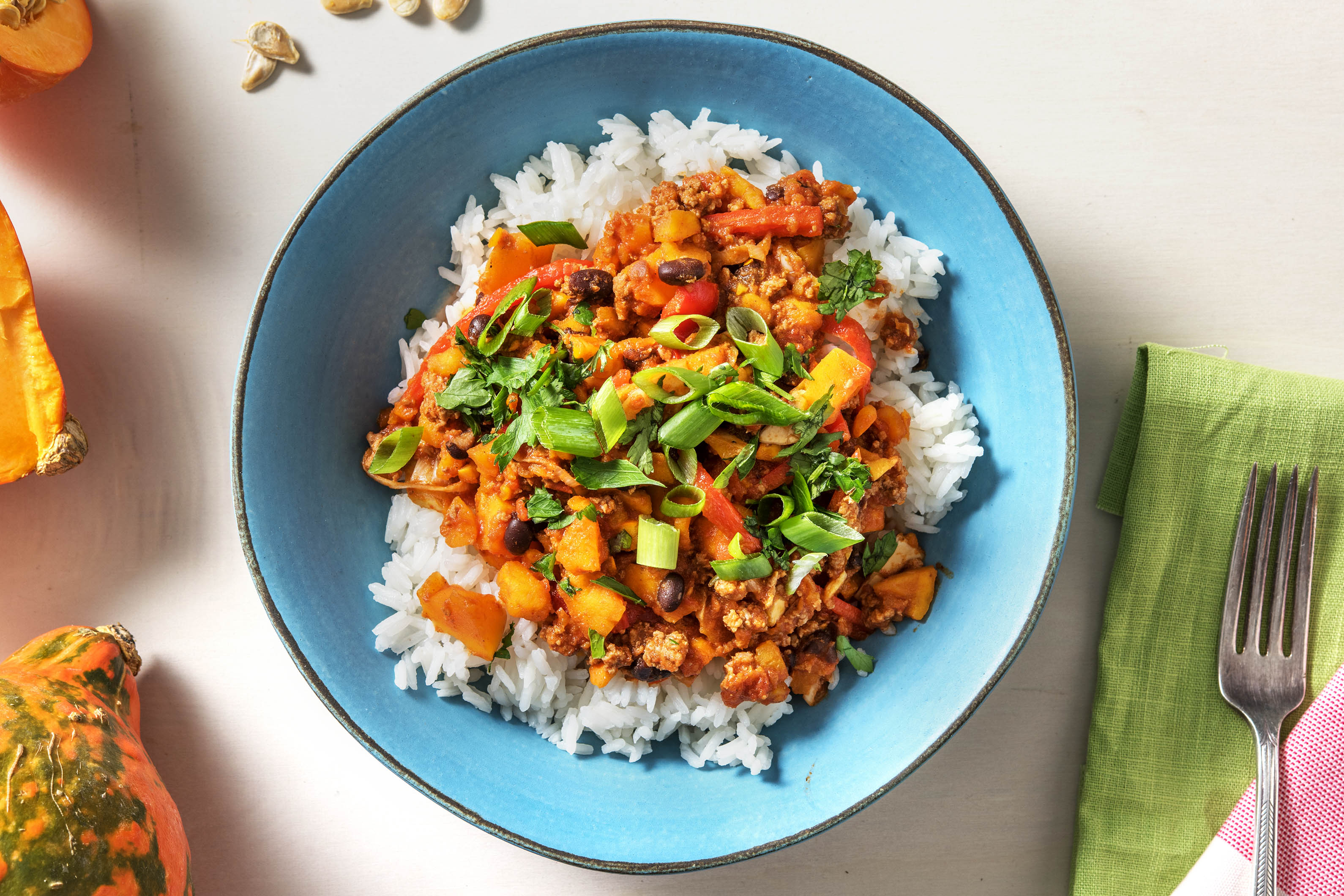 Kürbis Chili con Carne Rezept HelloFresh