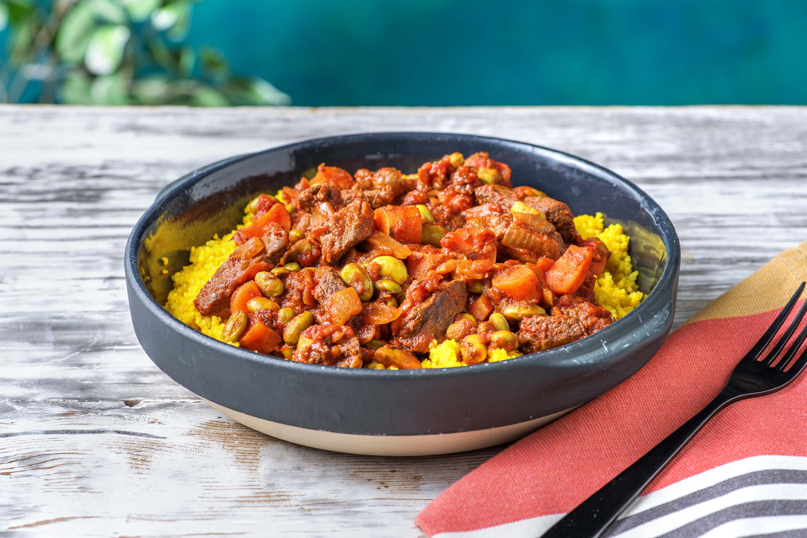 Lamstajine met couscous Recept HelloFresh