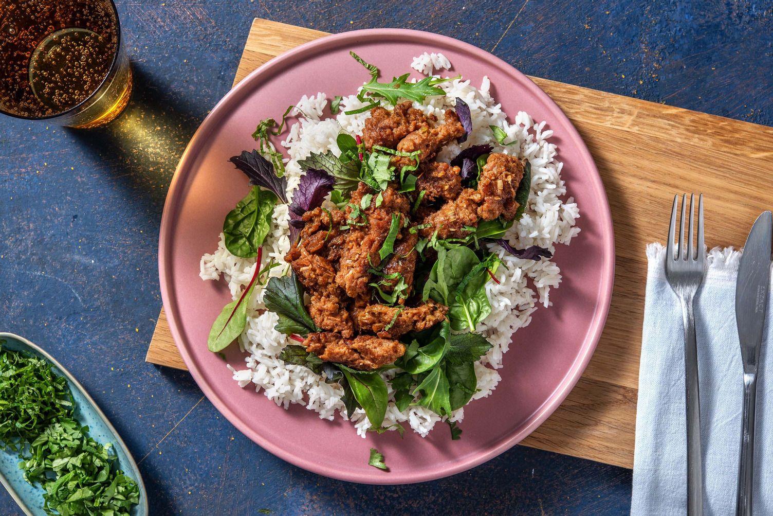Laup Rice Laotian Veggie Laap Recipe | HelloFresh