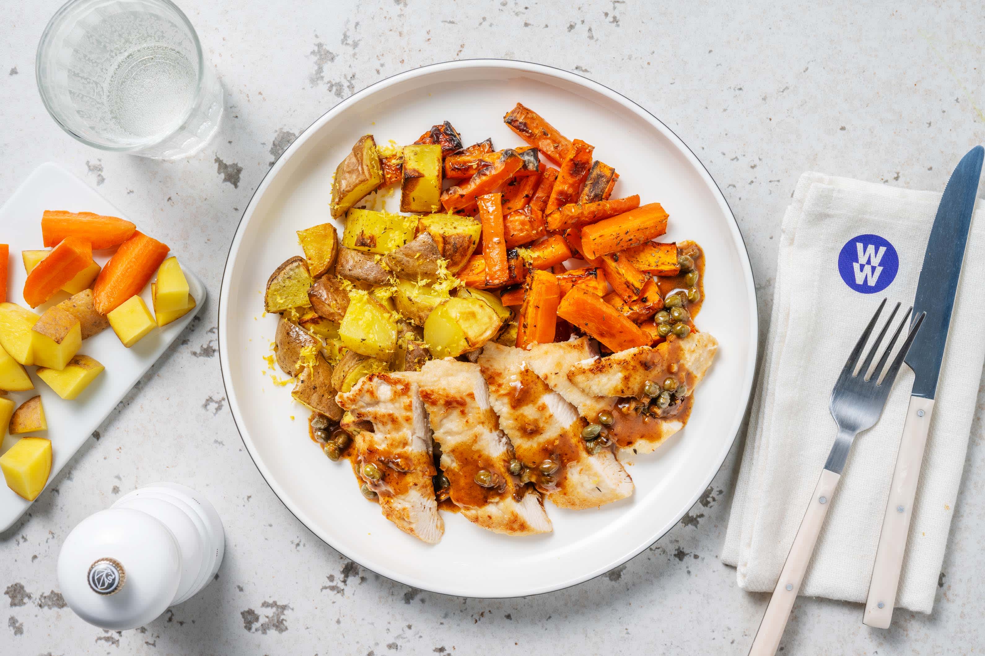 Lemon Caper Butter Chicken Recipe HelloFresh