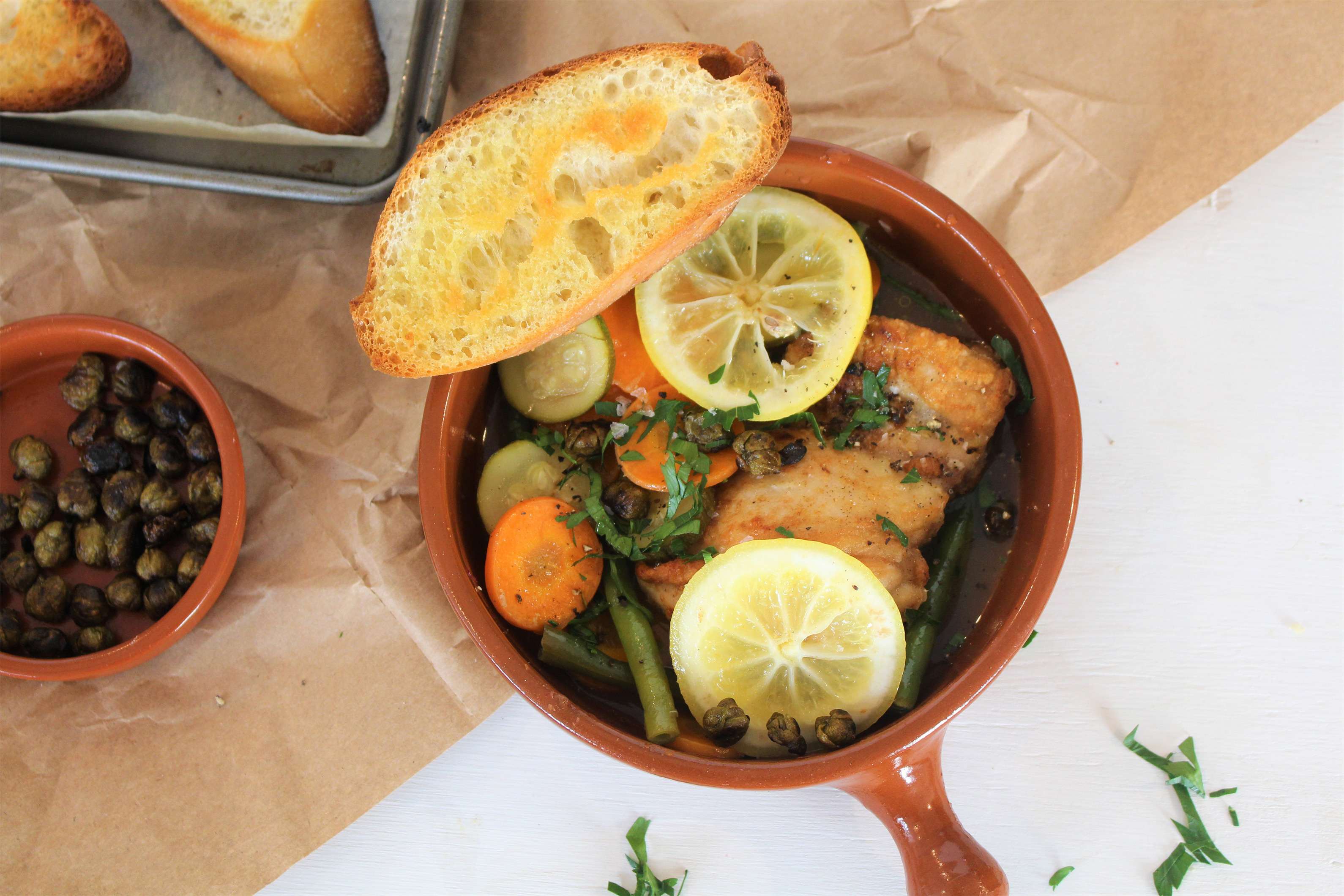 Lemon & Caper Chicken Recipe HelloFresh