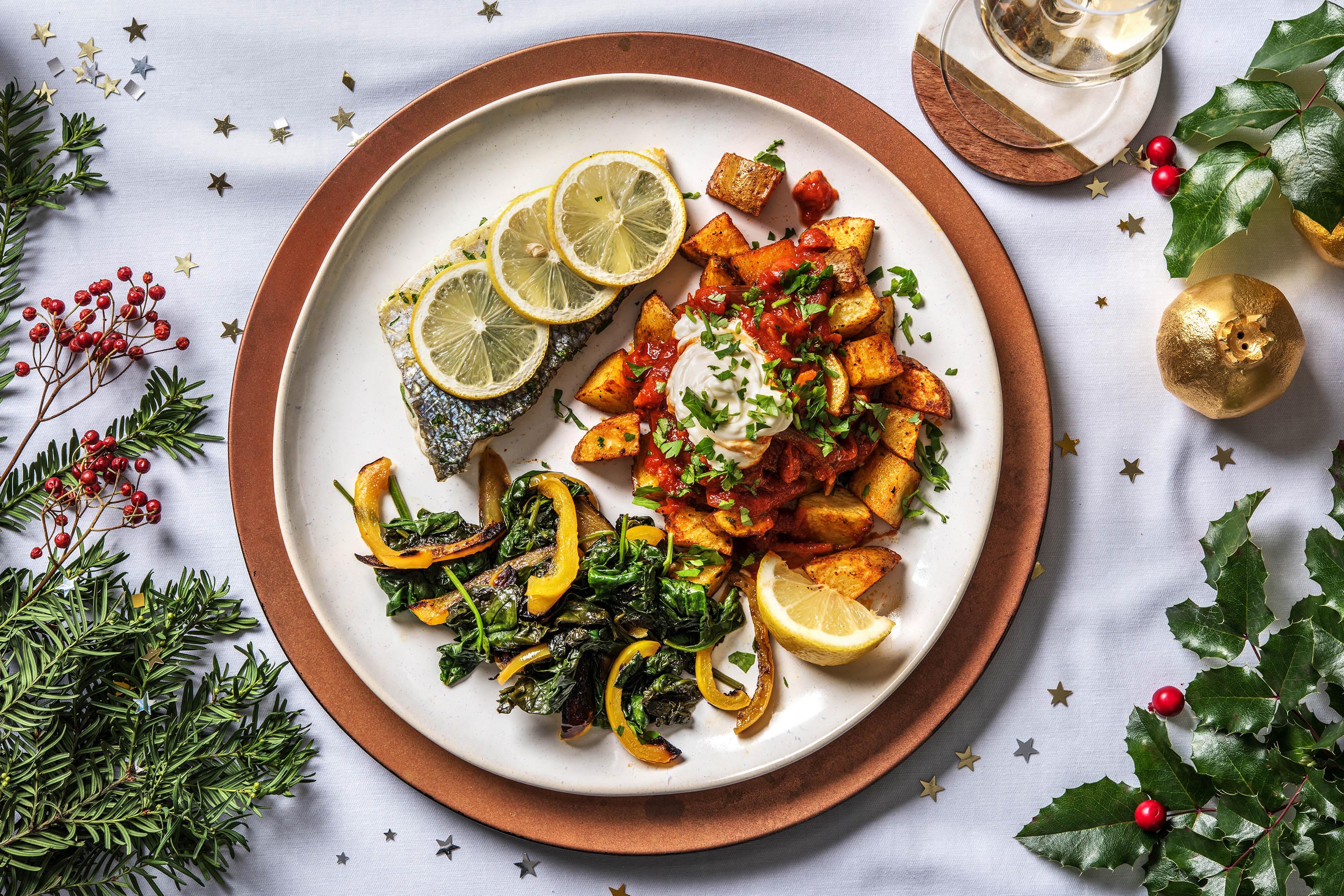 Lemony Sea Bass Recipe HelloFresh