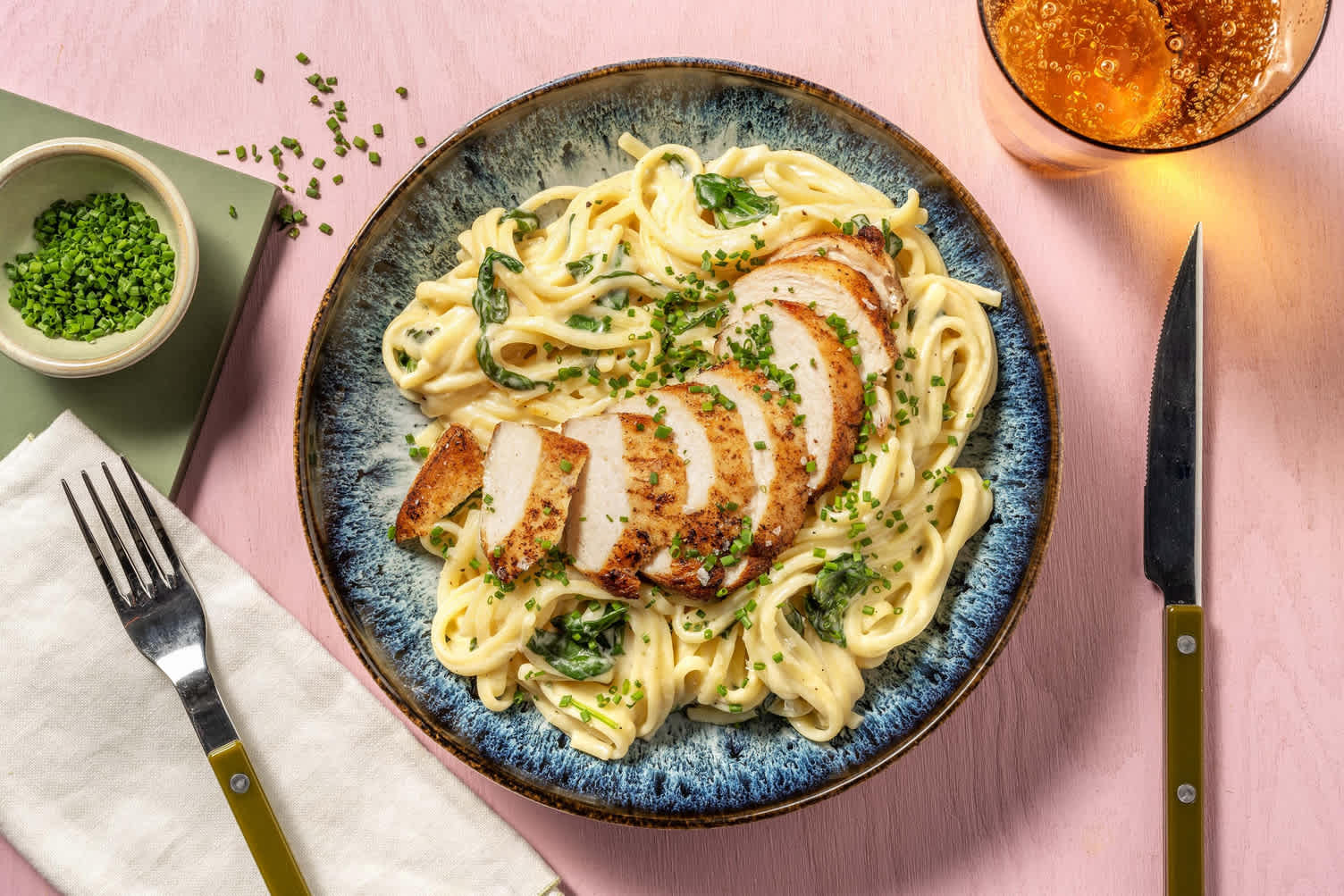 Creamy Horseradish Chicken Linguine Recipe HelloFresh