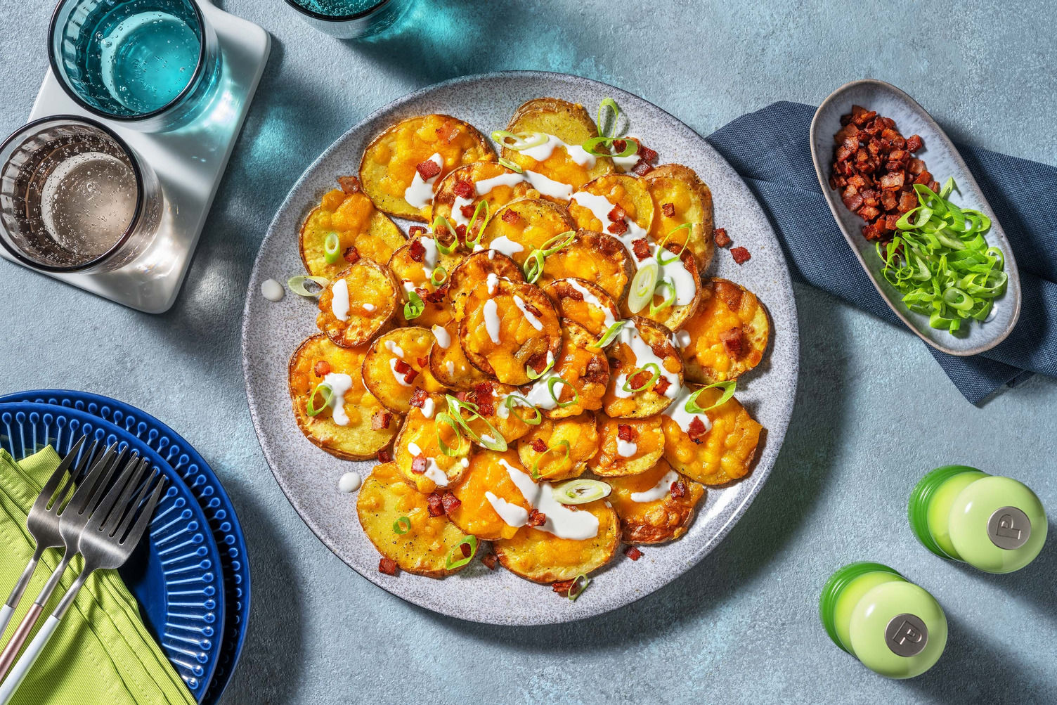 Loaded Baked Potato Bites Recipe HelloFresh