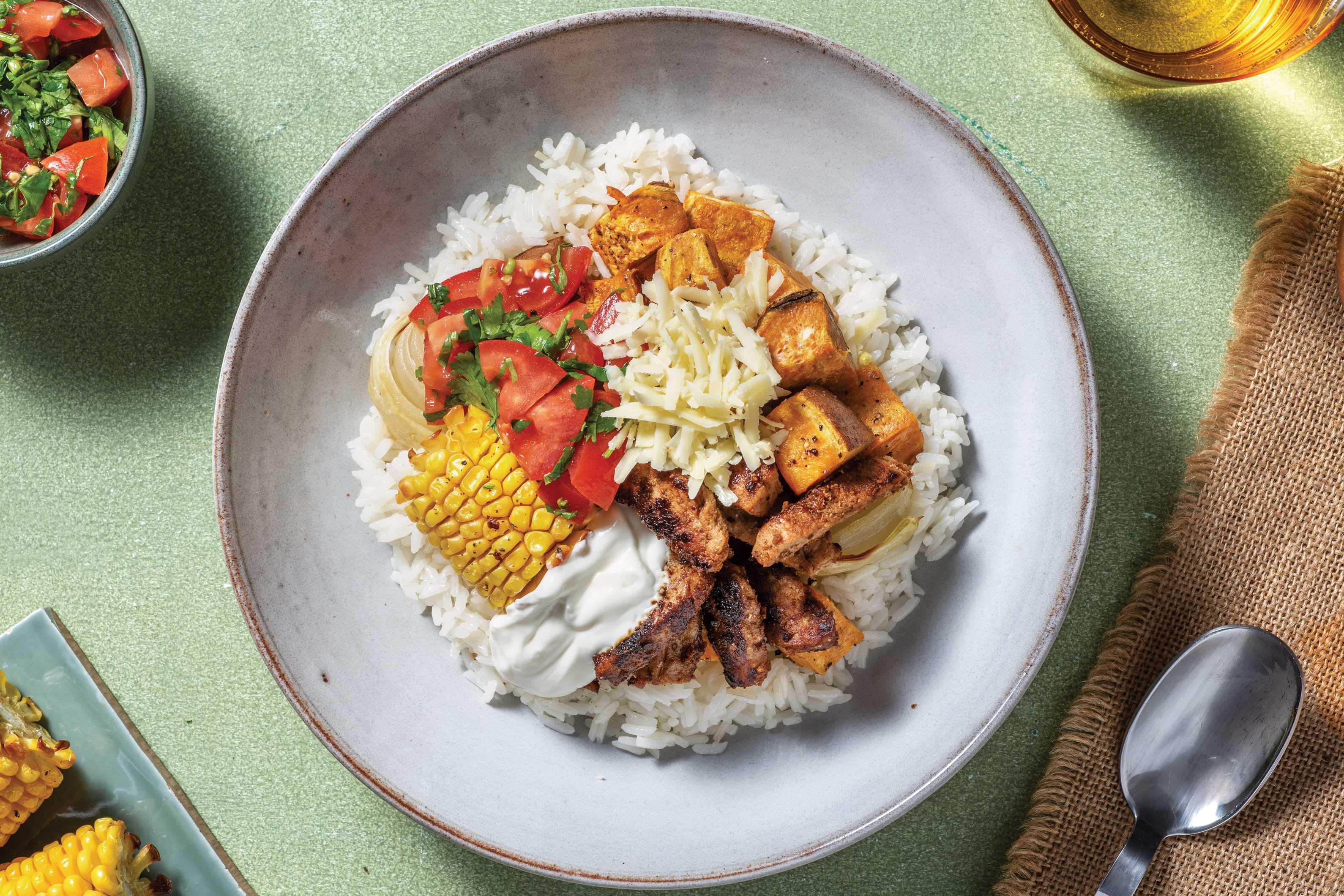 Loaded Beef Fajita Bowl Recipe HelloFresh