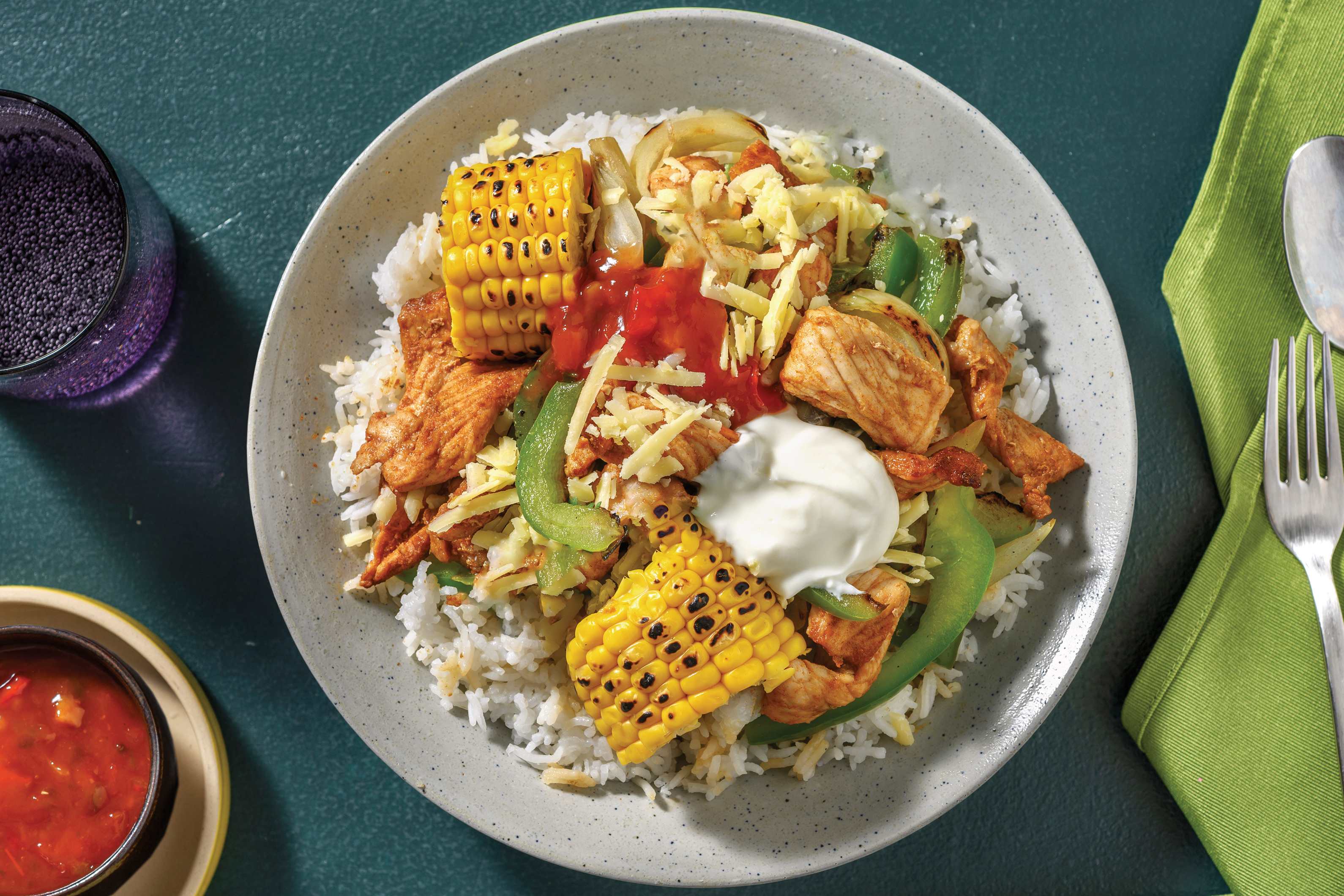 Loaded Pork Fajita Bowl Recipe HelloFresh