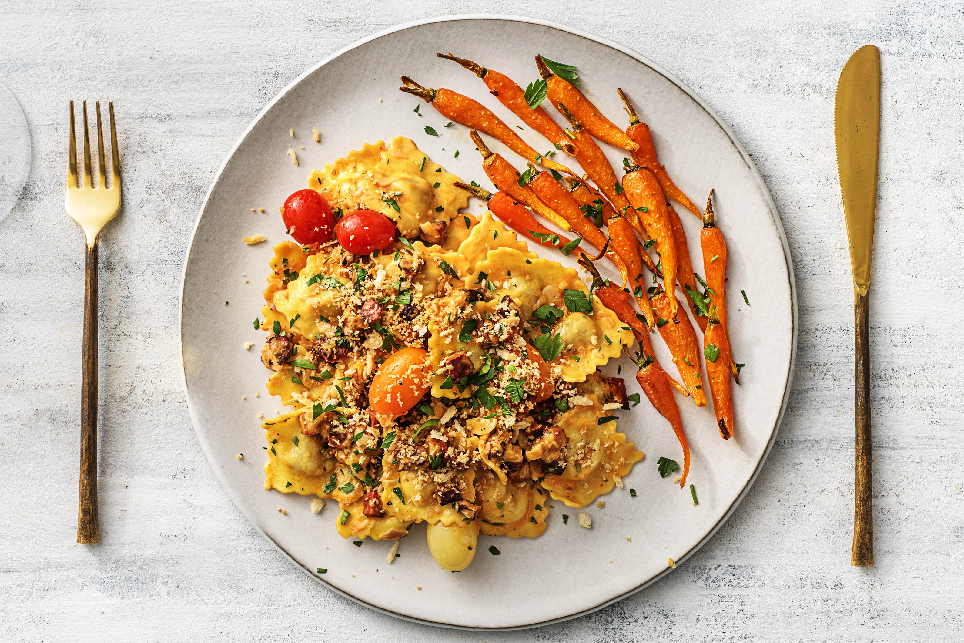 Lobster Ravioli with Chorizo Recipe HelloFresh