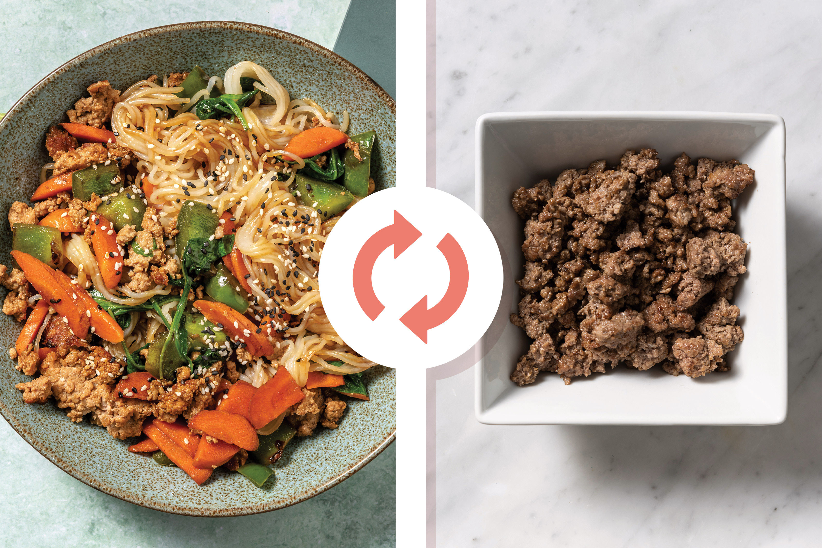 Quick HoneySoy Beef & Konjac Noodles Recipe HelloFresh