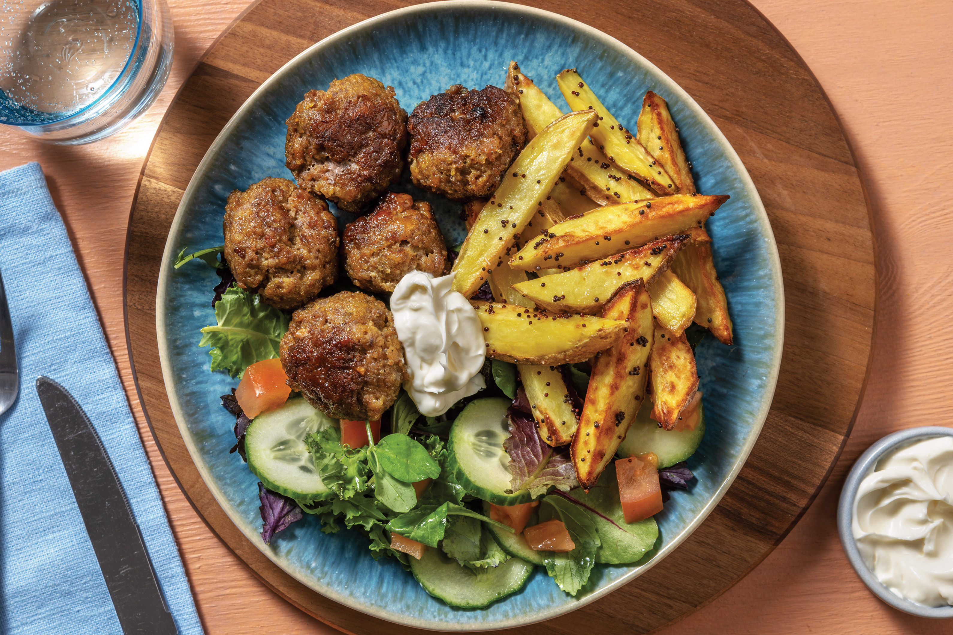 MangoGlazed Mumbai Beef Meatballs Recipe HelloFresh