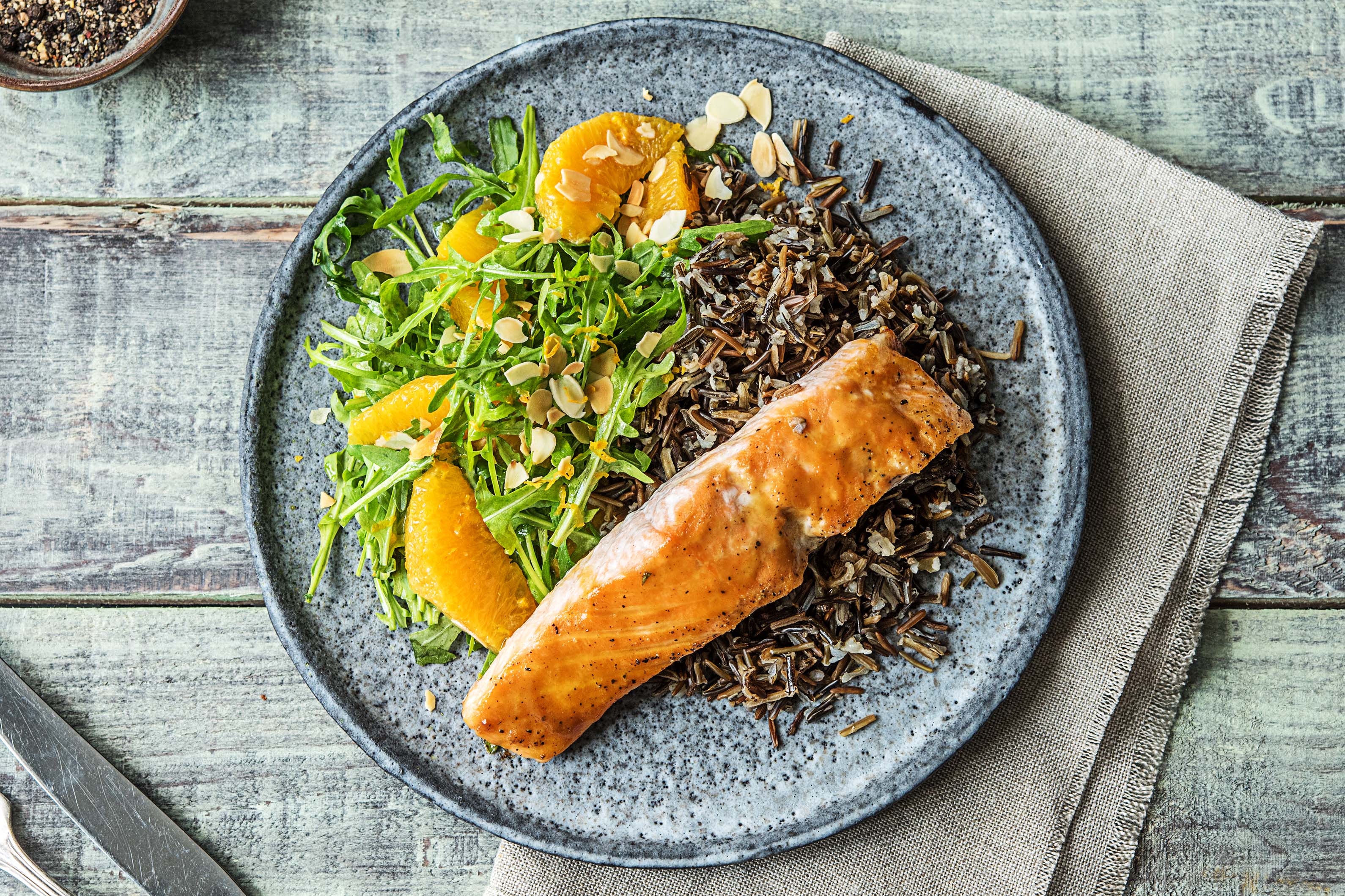 MapleGlazed Salmon Recipe HelloFresh