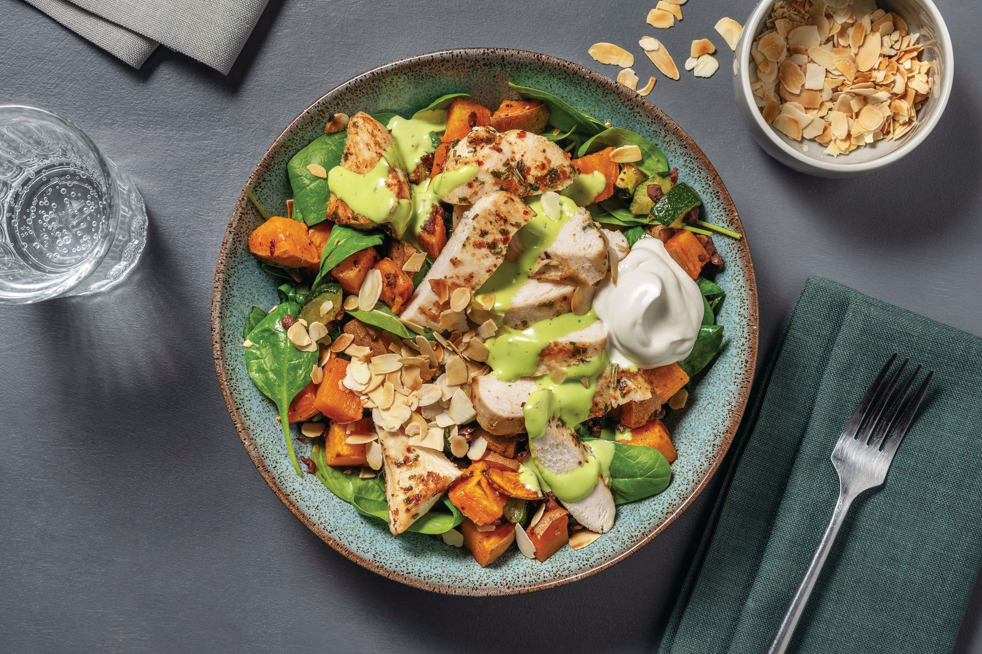 Mediterranean Chicken & Roast Veggie Toss Recipe | HelloFresh