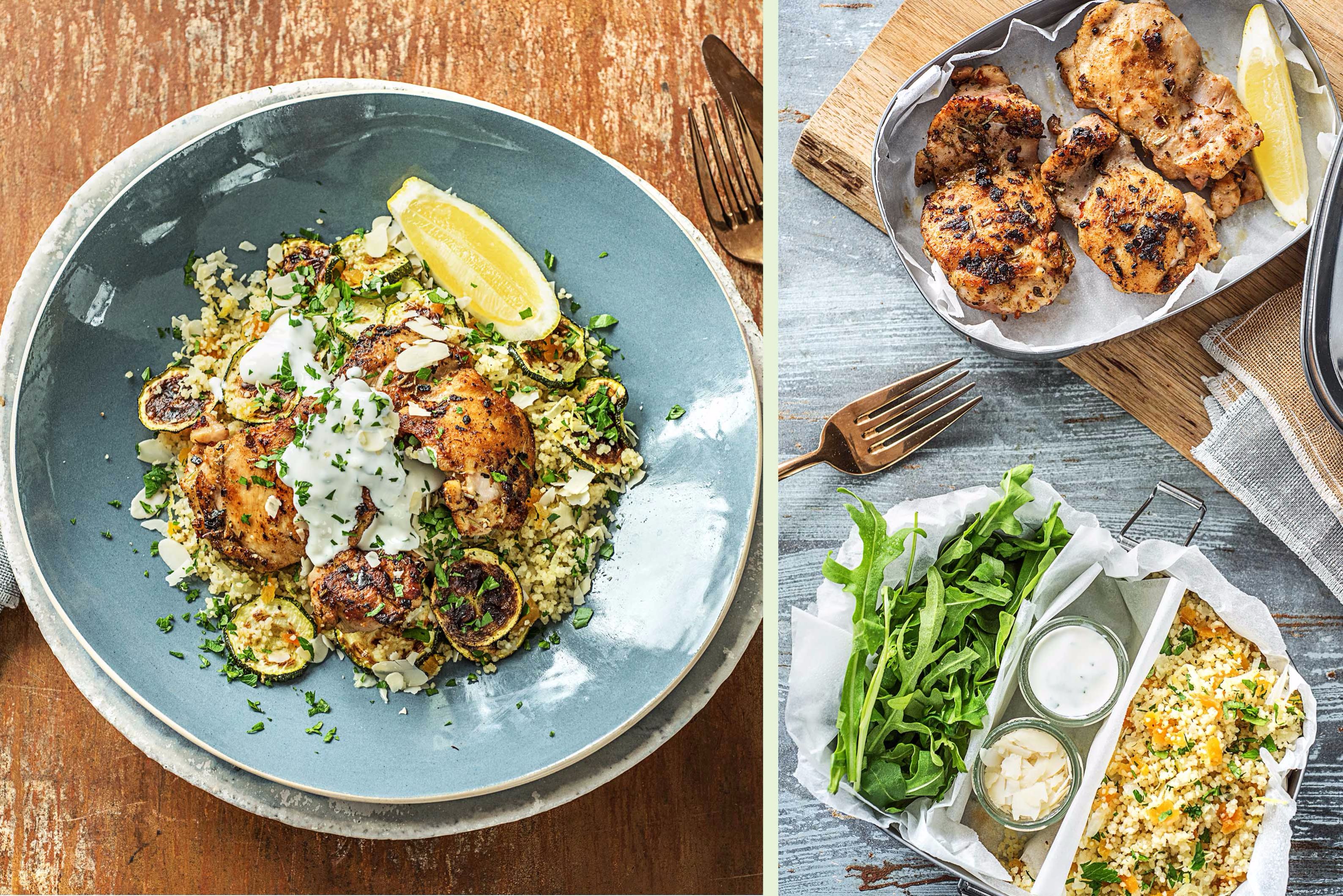 Mediterranean Chicken Thigh Dinner Recipe | HelloFresh