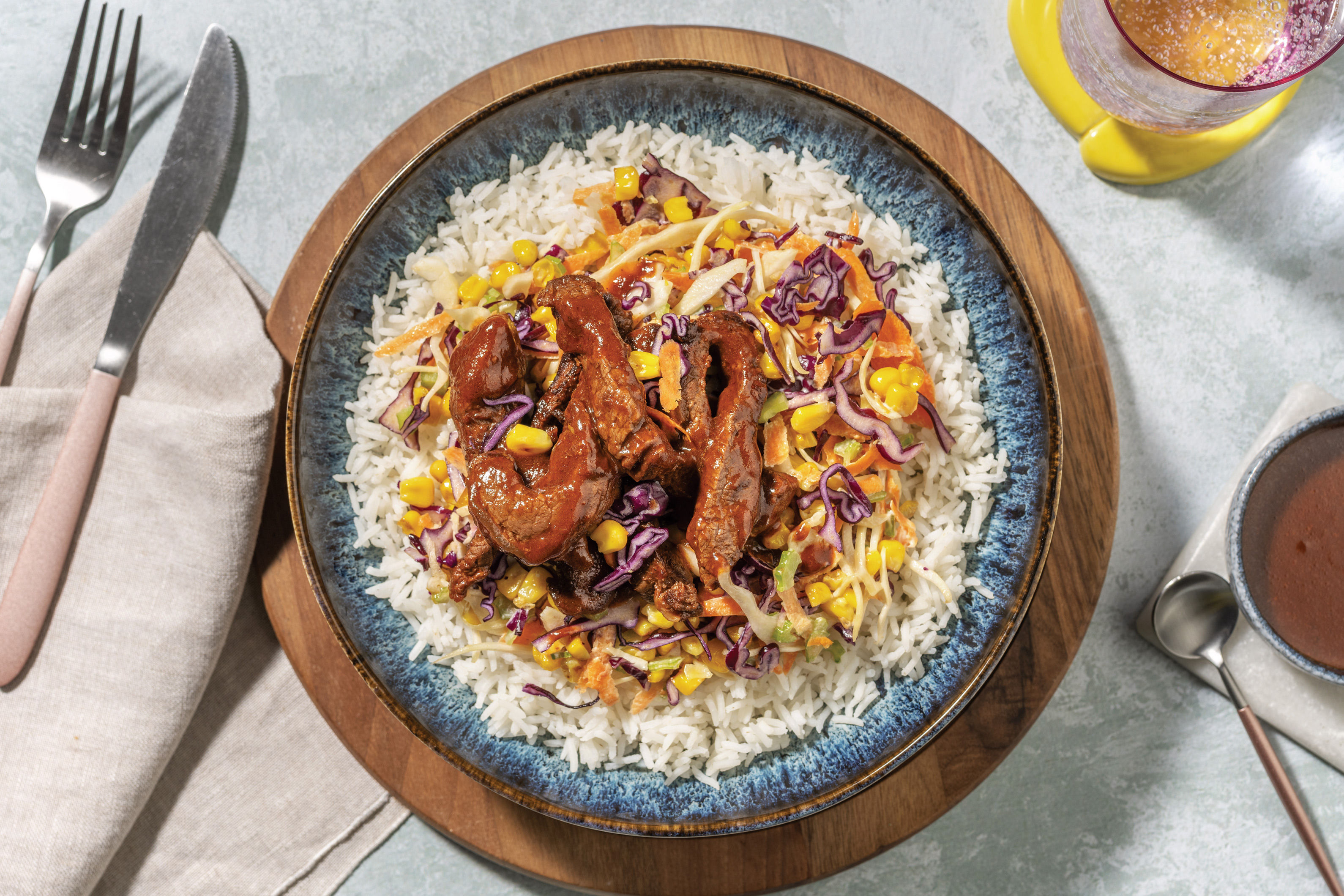 Easy Mexican Beef & Garlic Rice Recipe HelloFresh