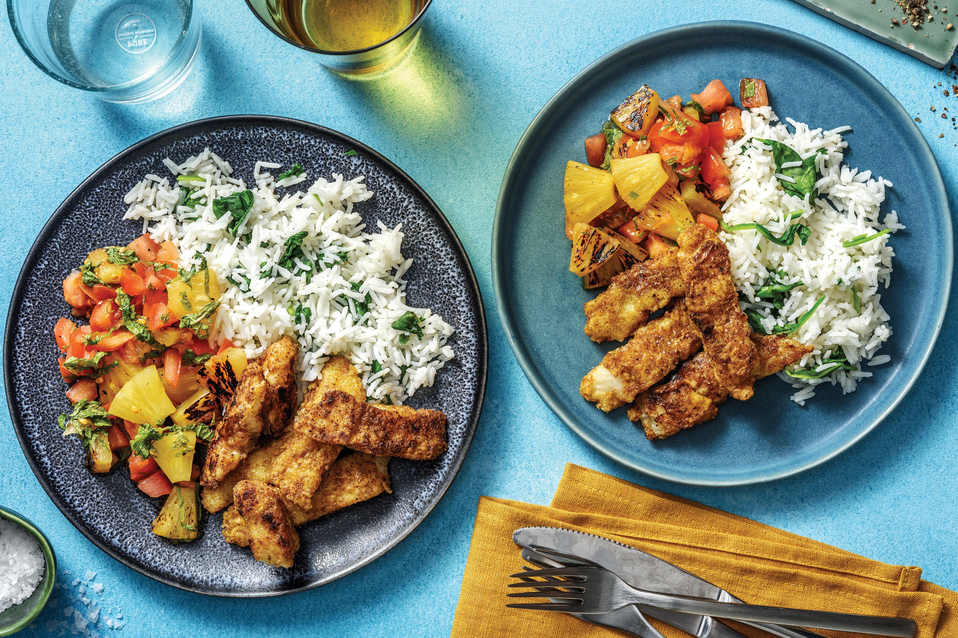 Mild Caribbean Spiced Fish Recipe | HelloFresh