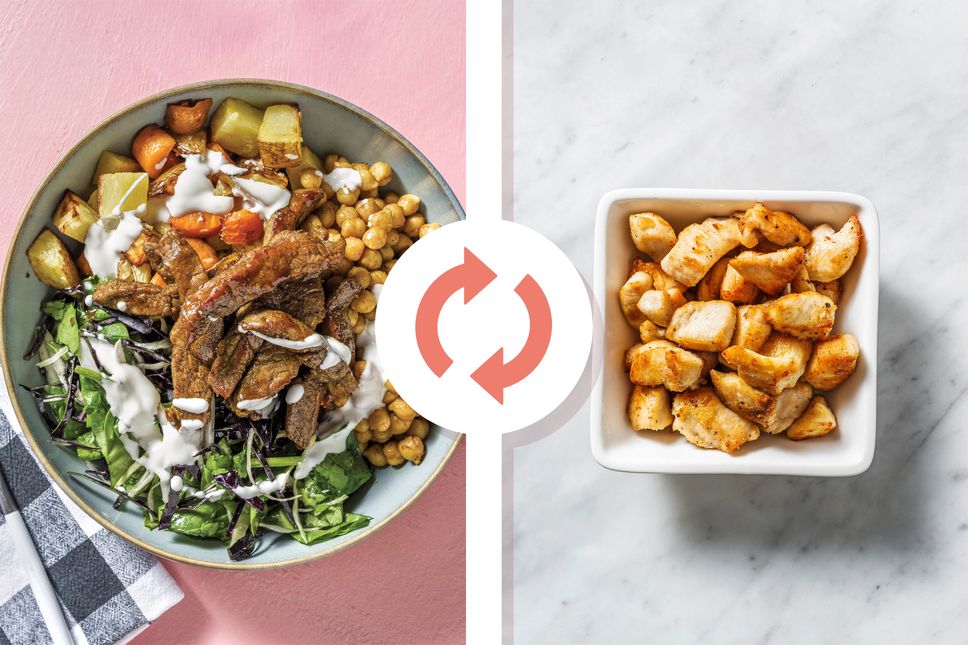 Mumbai Chicken & Spiced Chickpea Buddha Bowl Recipe HelloFresh