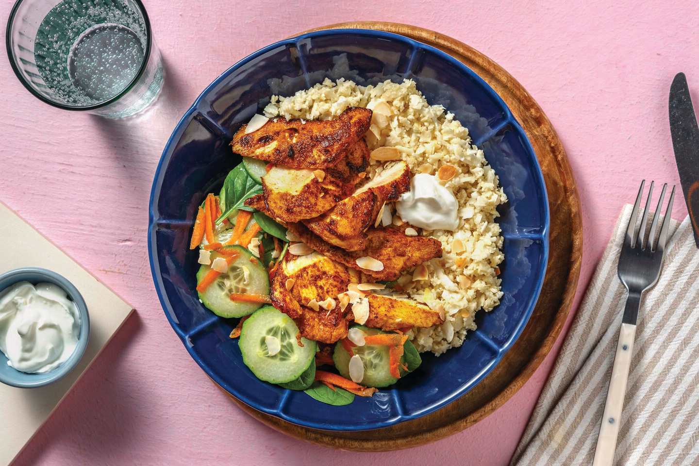 MumbaiSpiced Chicken & Cauli Rice Recipe HelloFresh