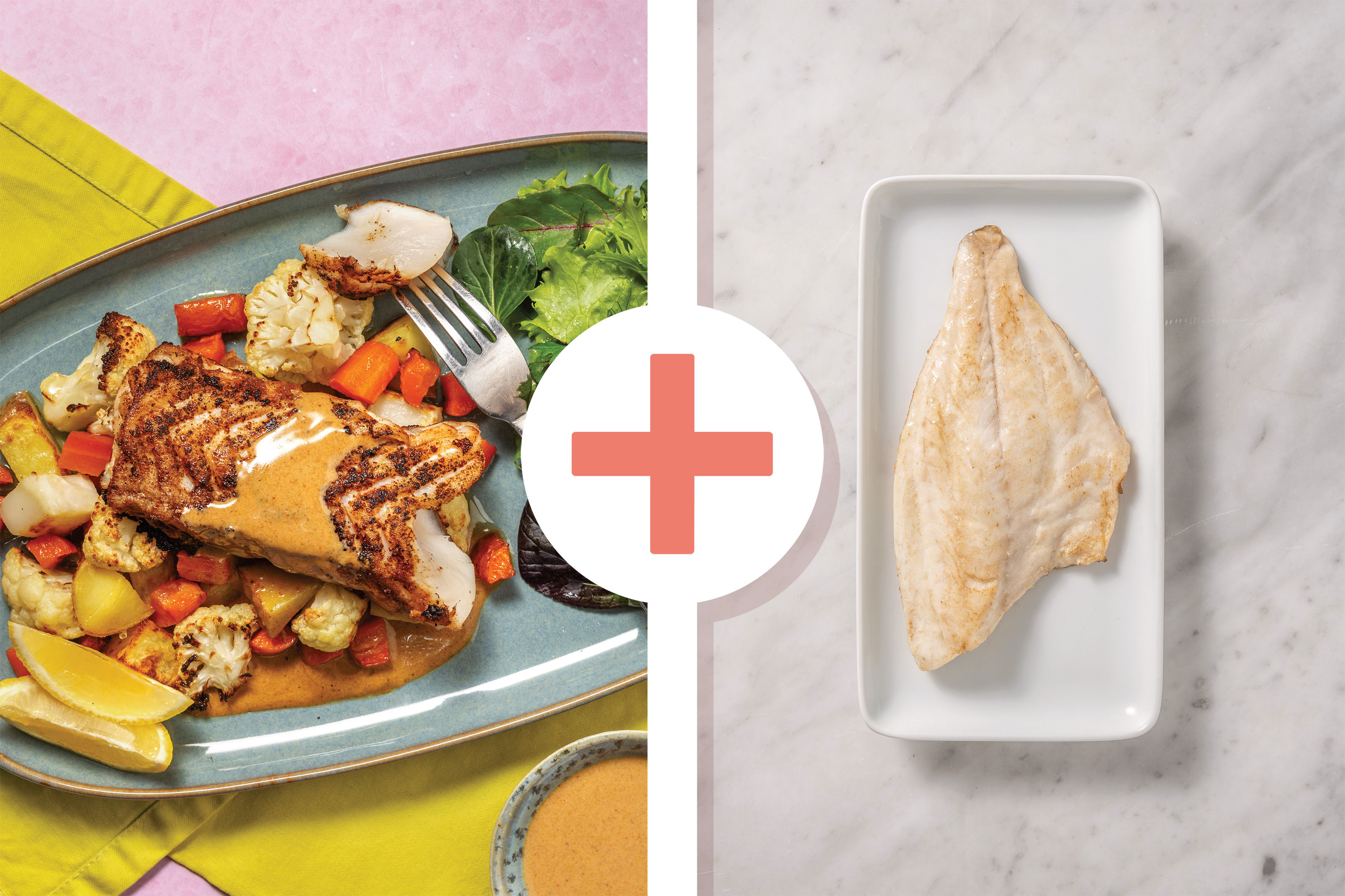 Double Mumbai White Fish & Bengali Coconut Sauce Recipe HelloFresh