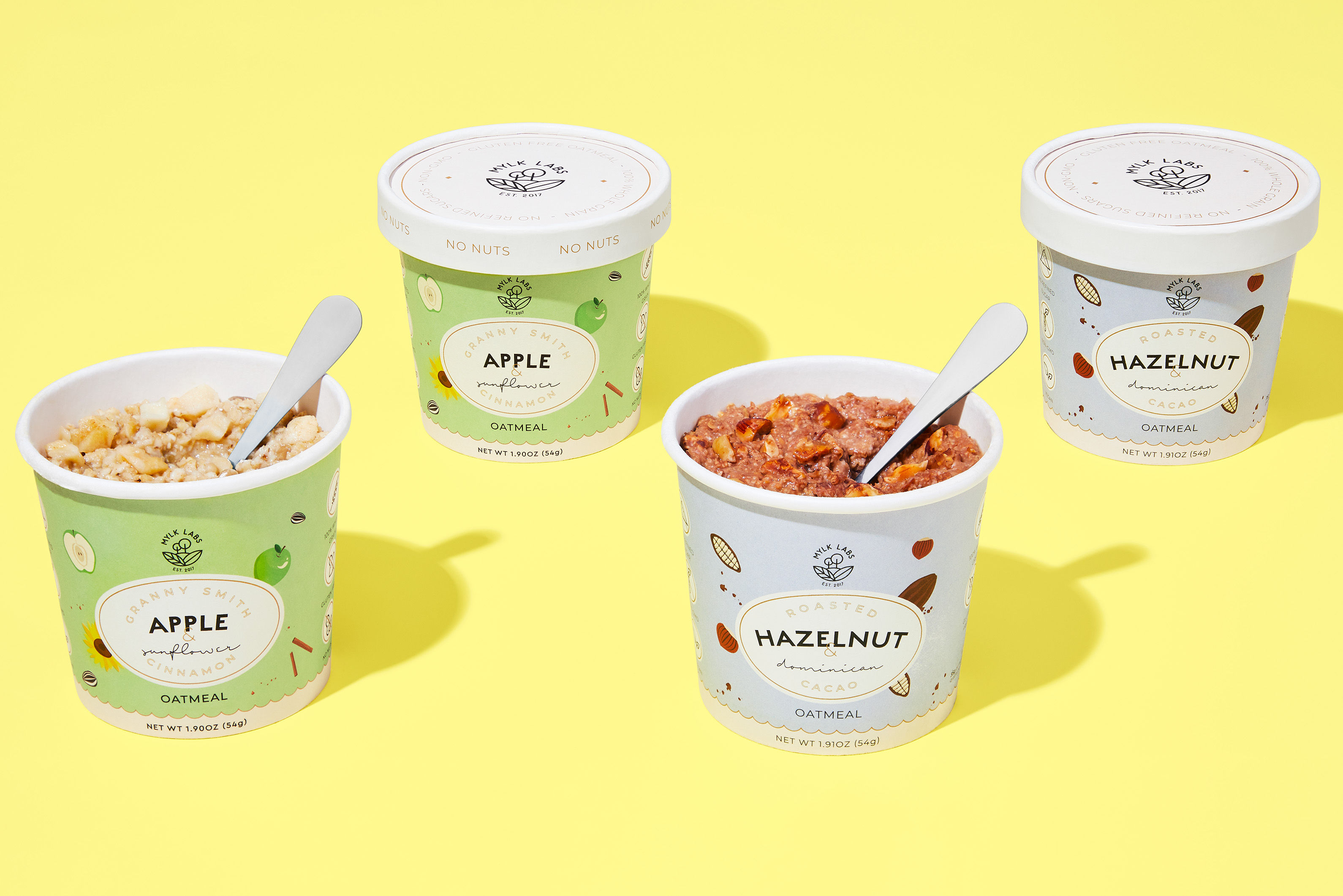 Mylk Labs Apple & Hazelnut Oatmeal Bundle Recipe HelloFresh