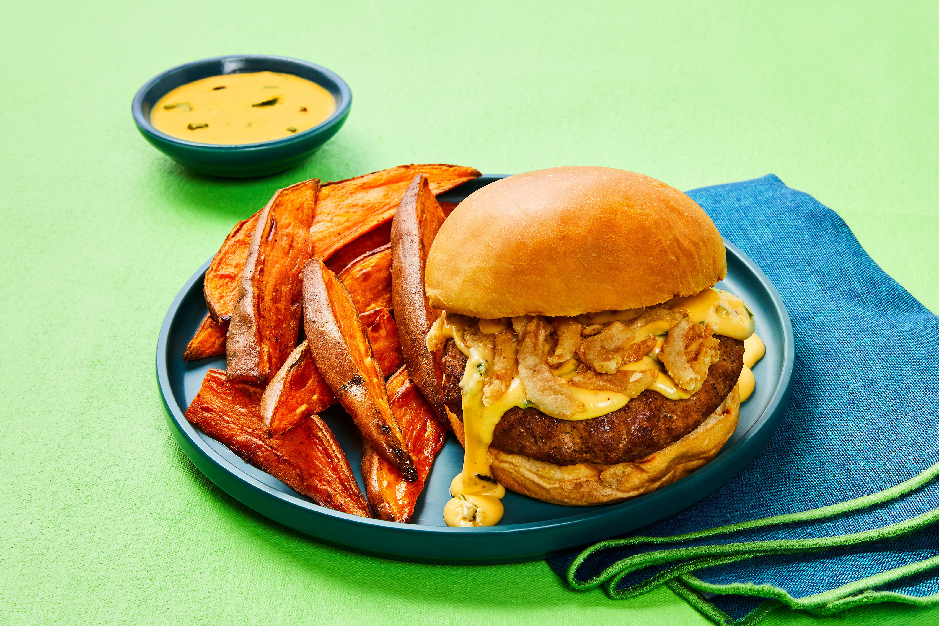 Nacho Beef Burgers
