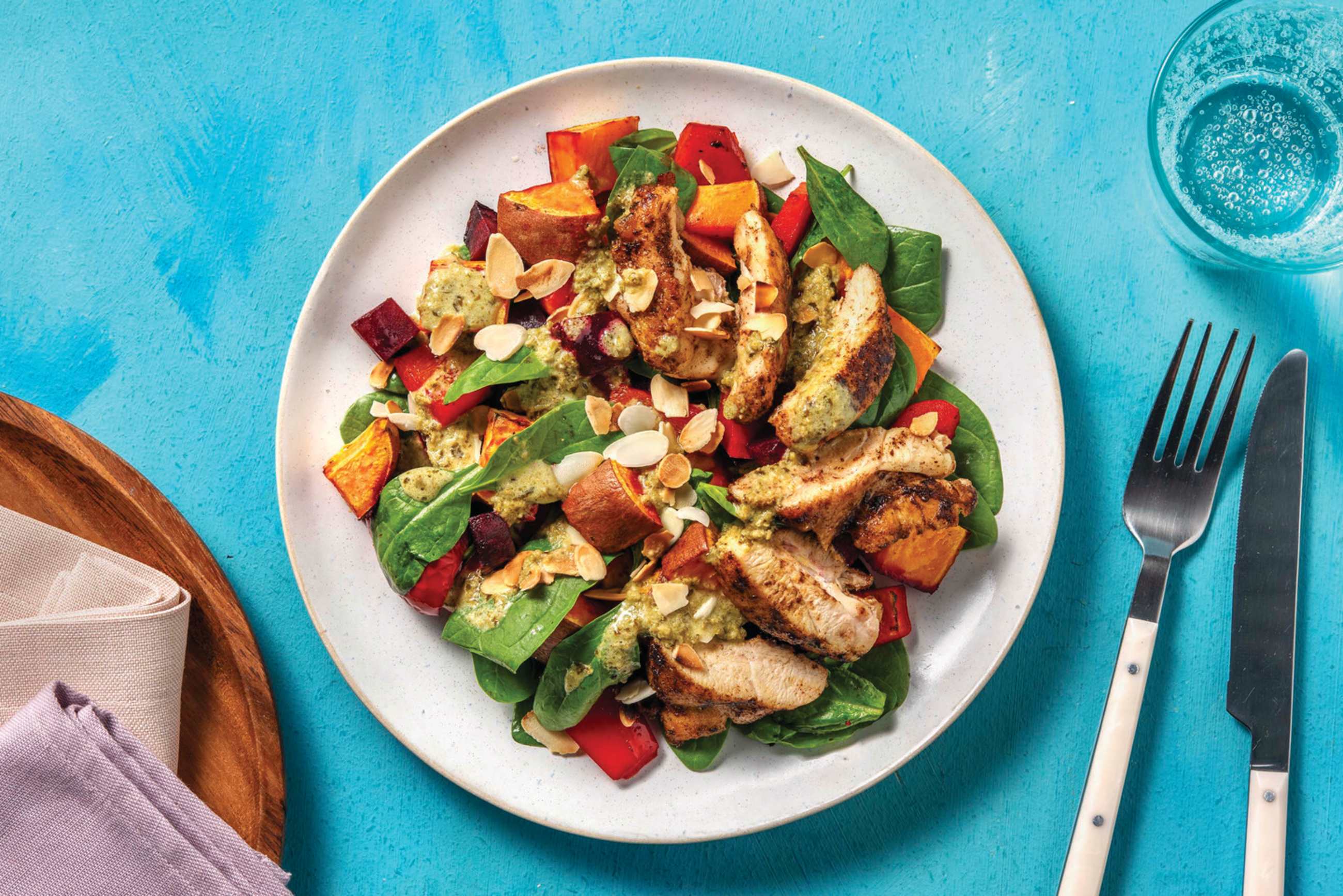Nan's Chicken & Roast Veggie Toss Recipe | HelloFresh