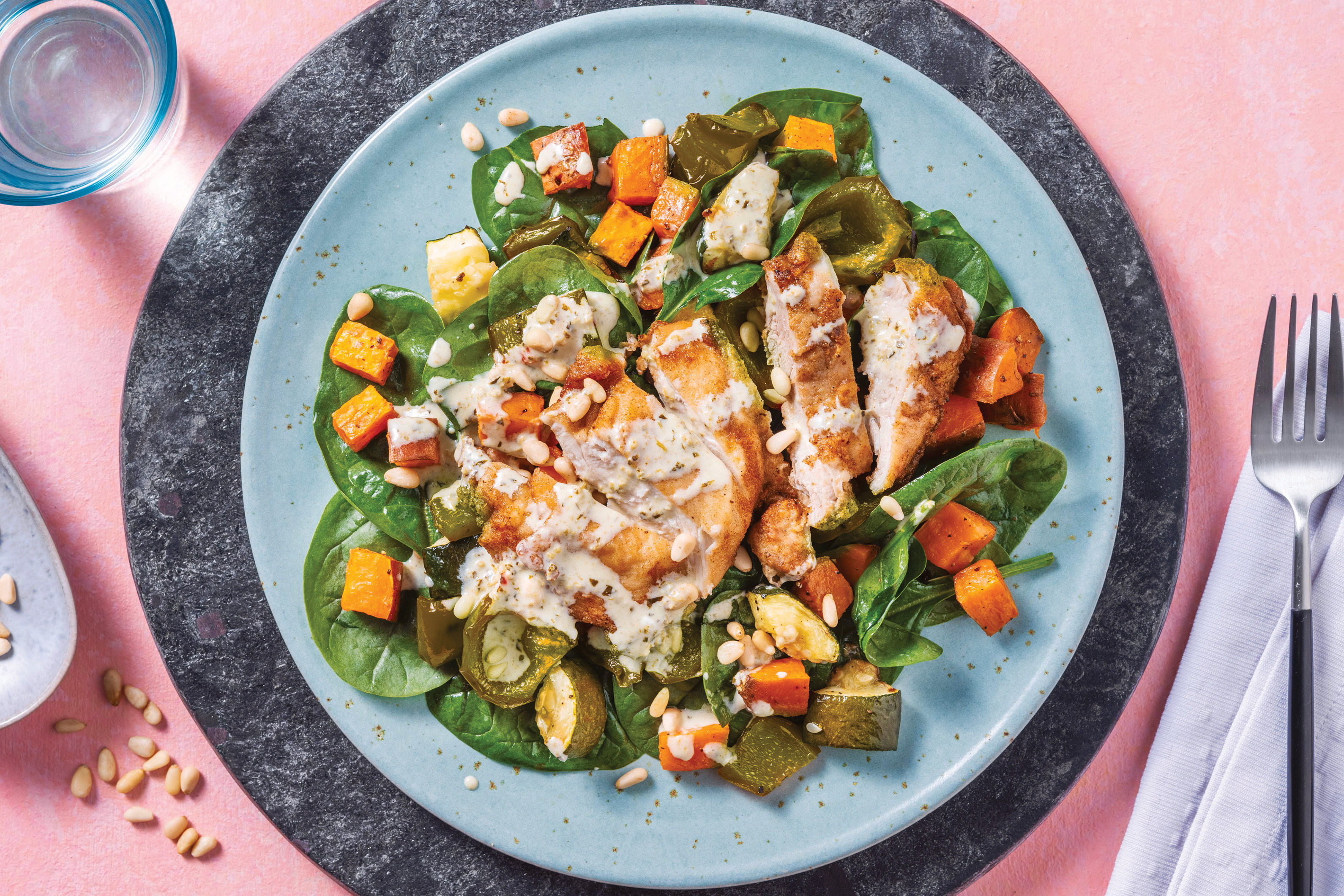 Nan's Chicken & Roast Veggie Toss Recipe | HelloFresh