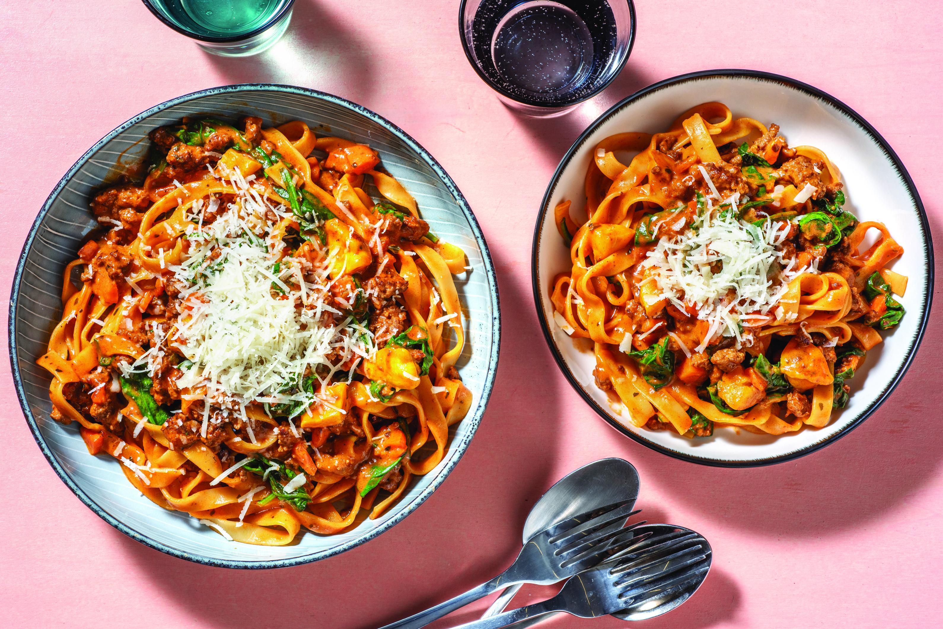 Nan's Creamy Beef & Veggie Pasta Recipe | HelloFresh