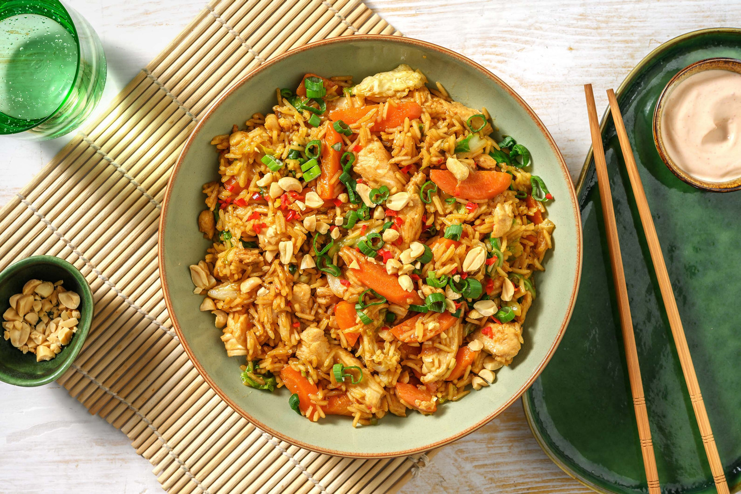 Nasi Goreng! Indonesischer Hähnchen-Reis Rezept | HelloFresh