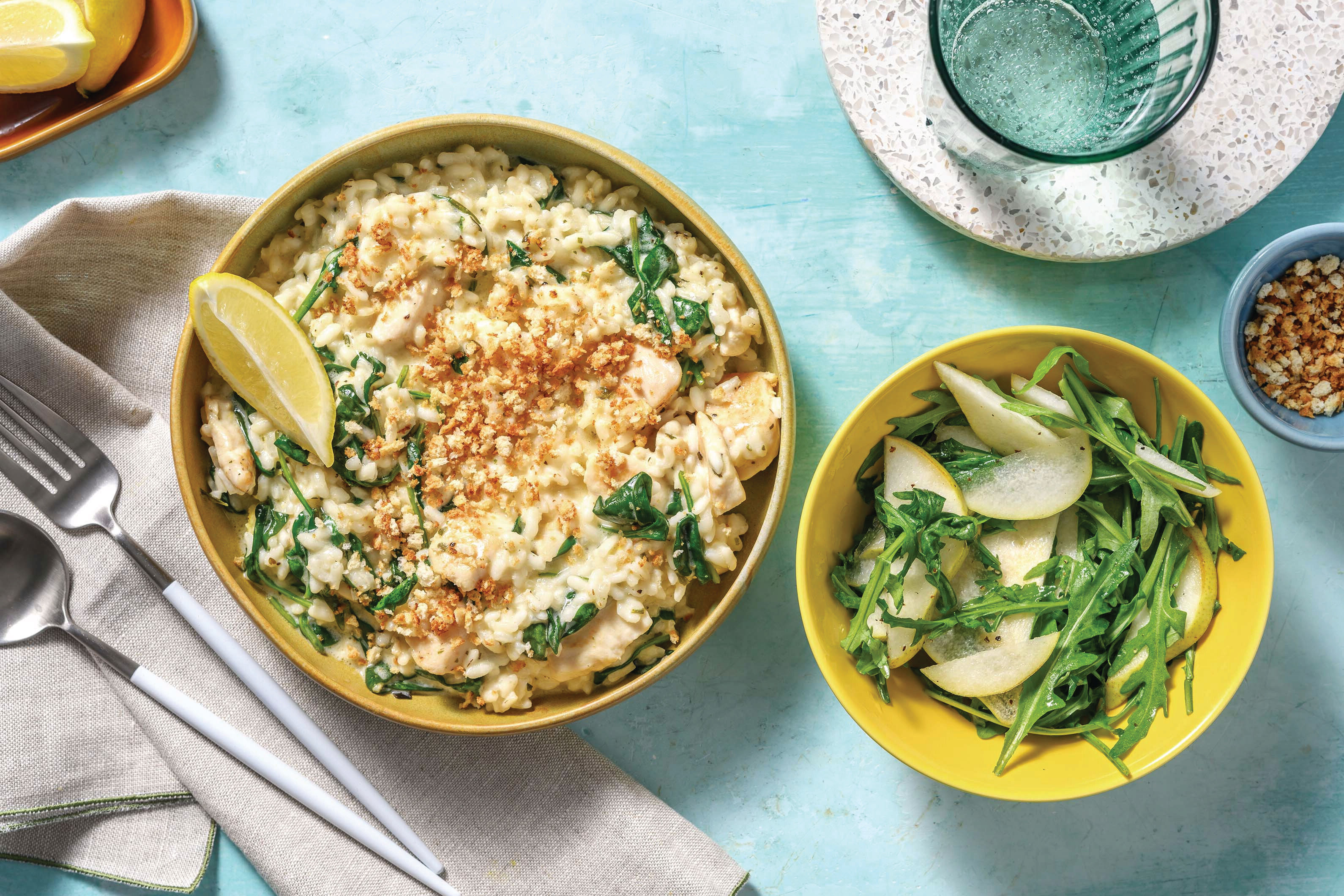 Italian Chicken Risotto Italian Chicken & Lemon Risotto Recipe | HelloFresh