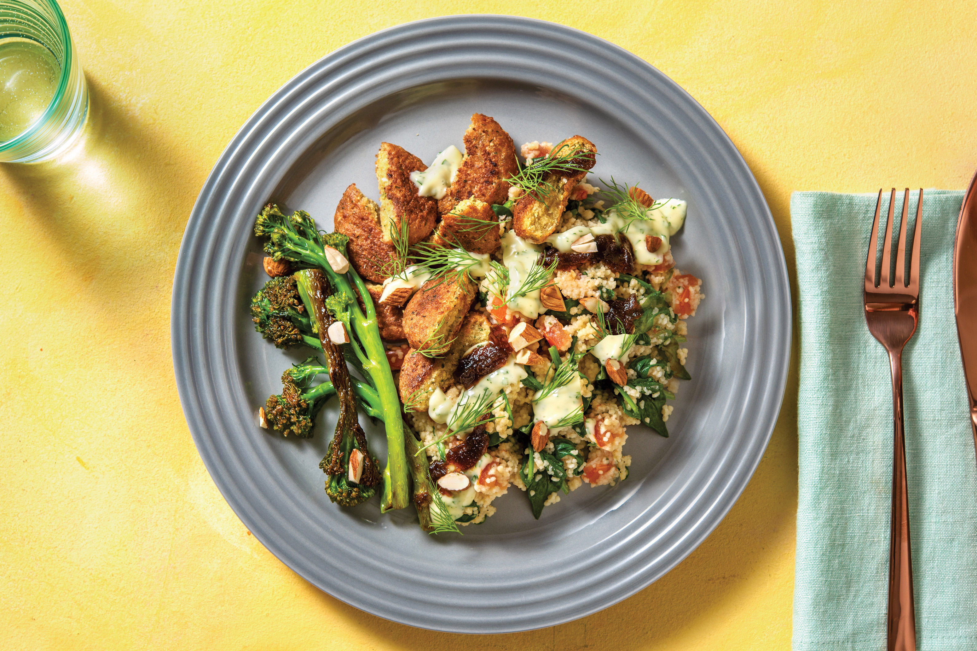 Falafel & Couscous Recipe HelloFresh