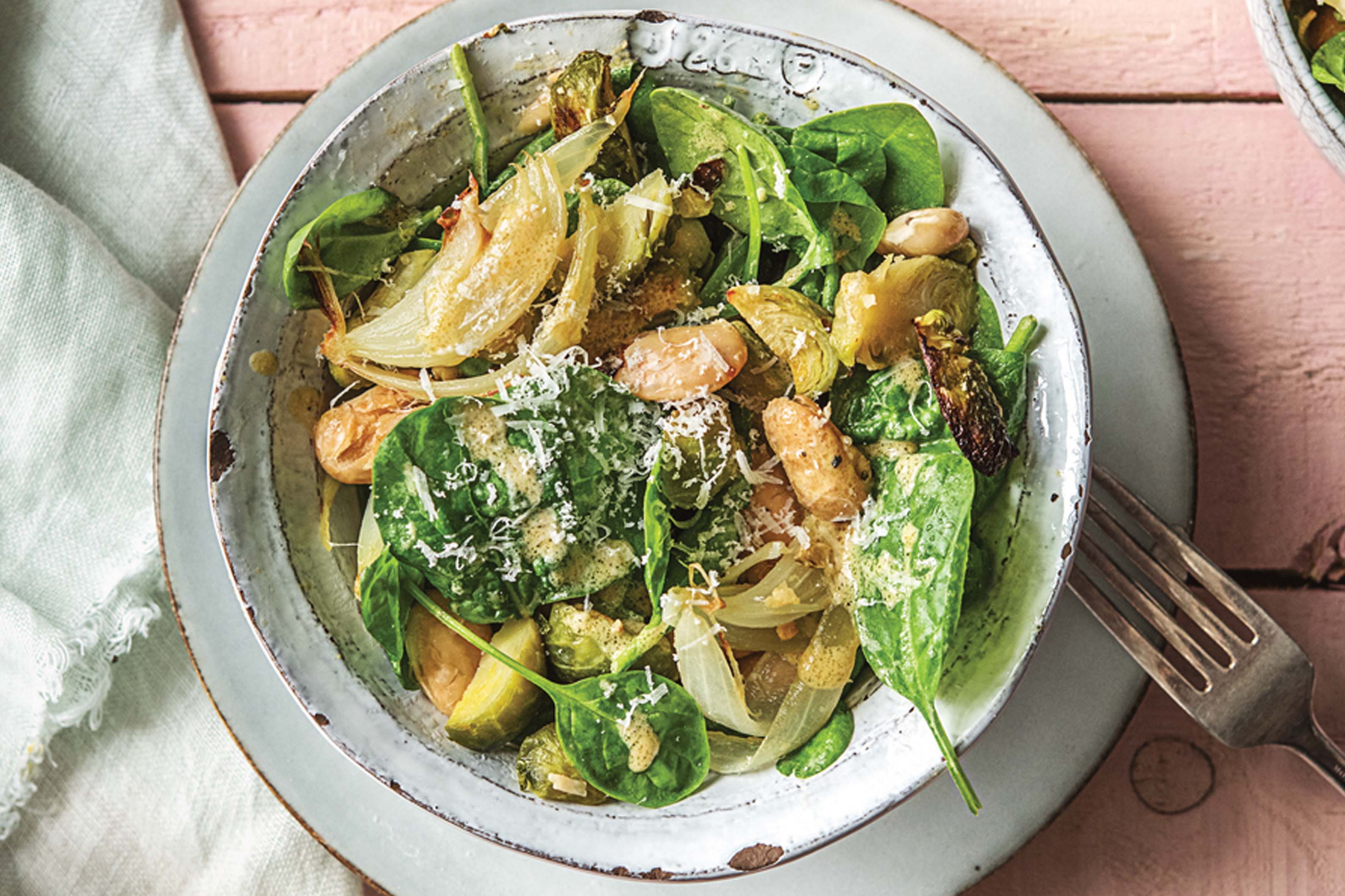 Brussel Sprout & Roasted Almond Bake Recipe HelloFresh