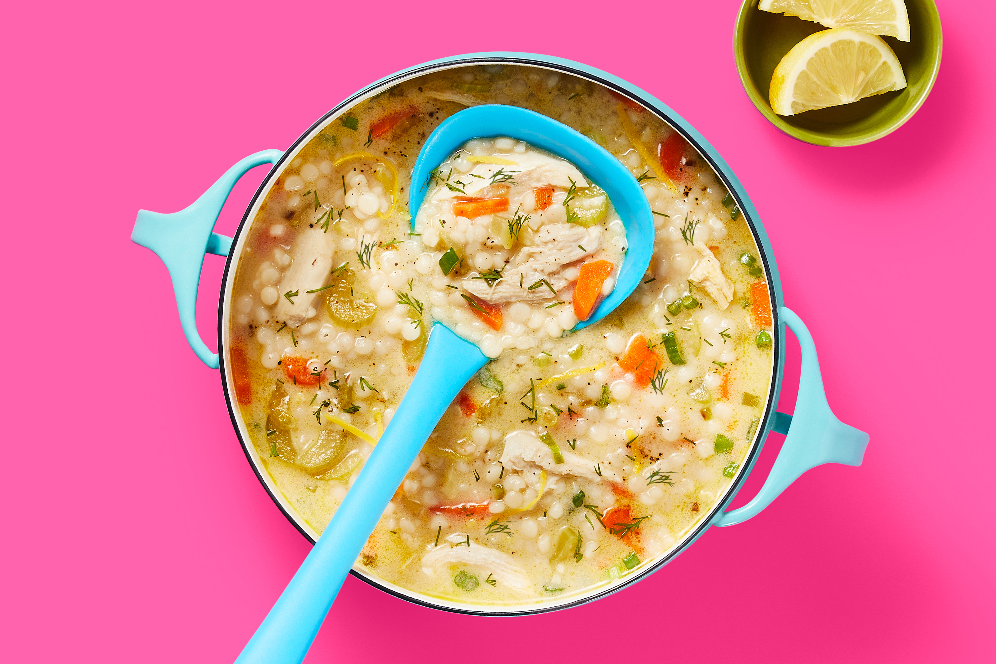 One Pot Creamy Lemon Dill Chicken Soup Recipe HelloFresh