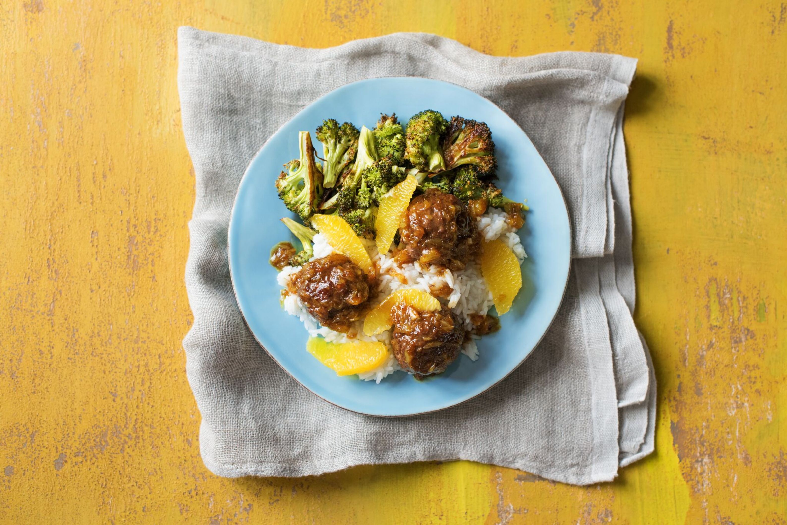OrangeGlazed Meatballs Recipe HelloFresh