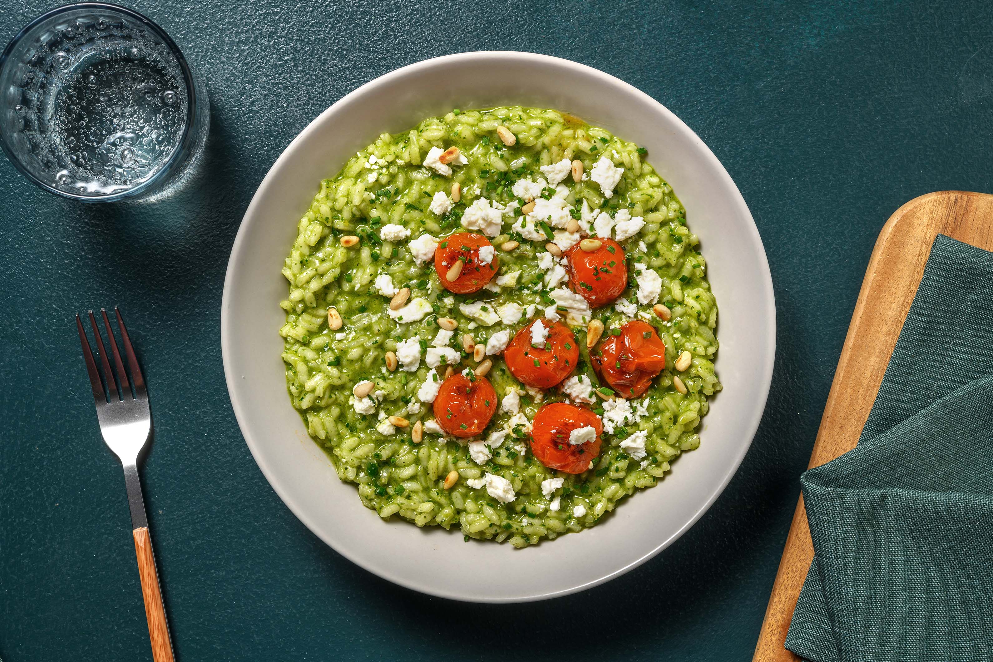 OvenBaked Pesto Risotto Recipe HelloFresh