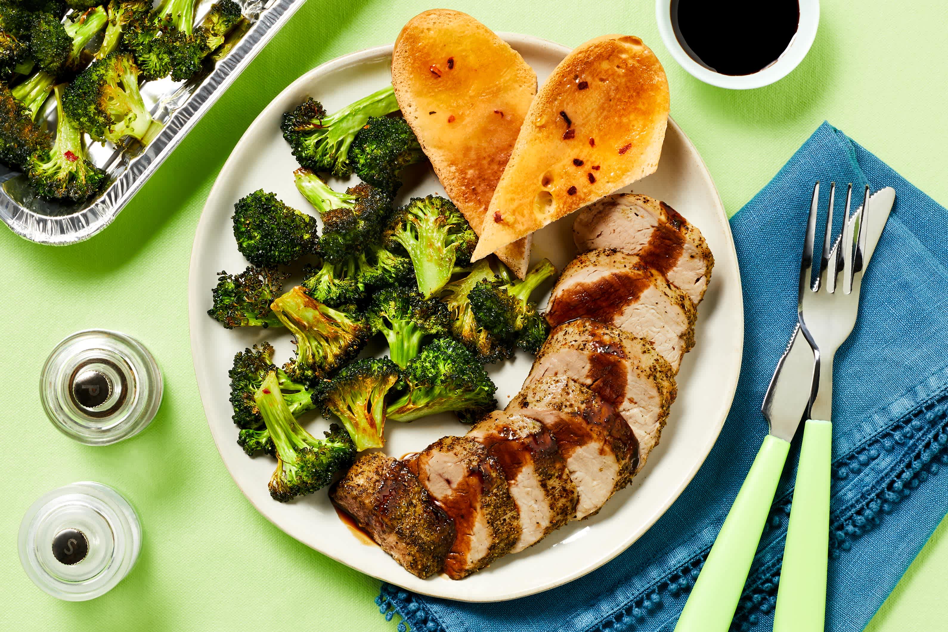 Herby Balsamic Pork Tenderloin Recipe HelloFresh