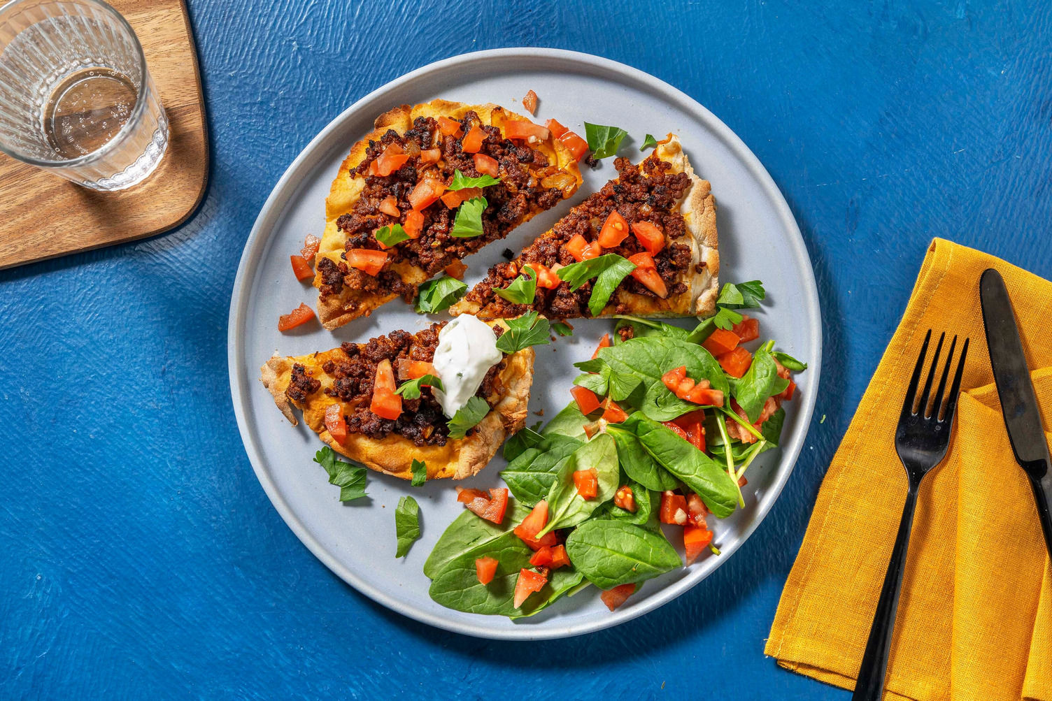 TurkishStyle Lamb Flatbreads Recipe HelloFresh