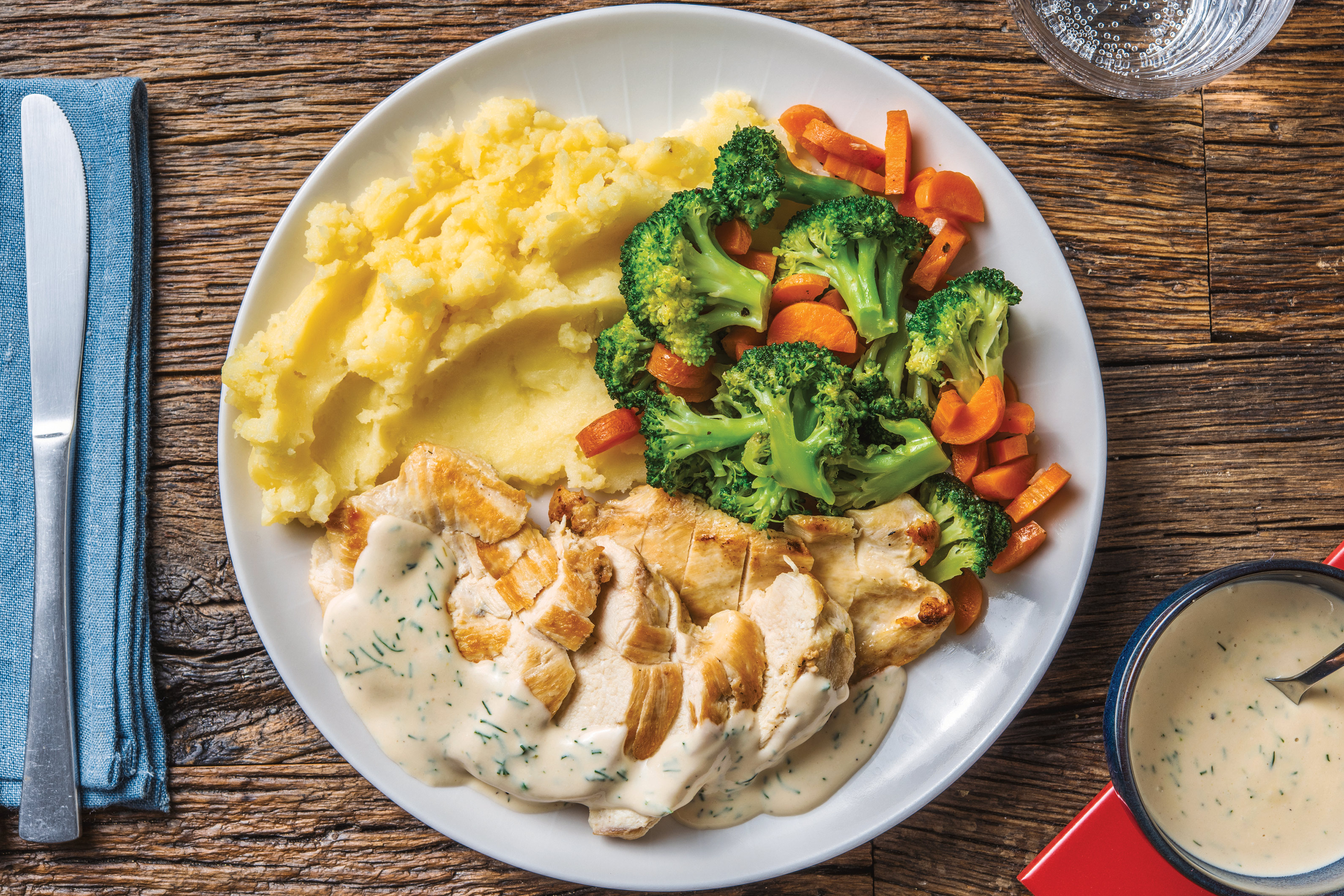 Pan-Seared Chicken & Creamy Dill Sauce Recipe | HelloFresh