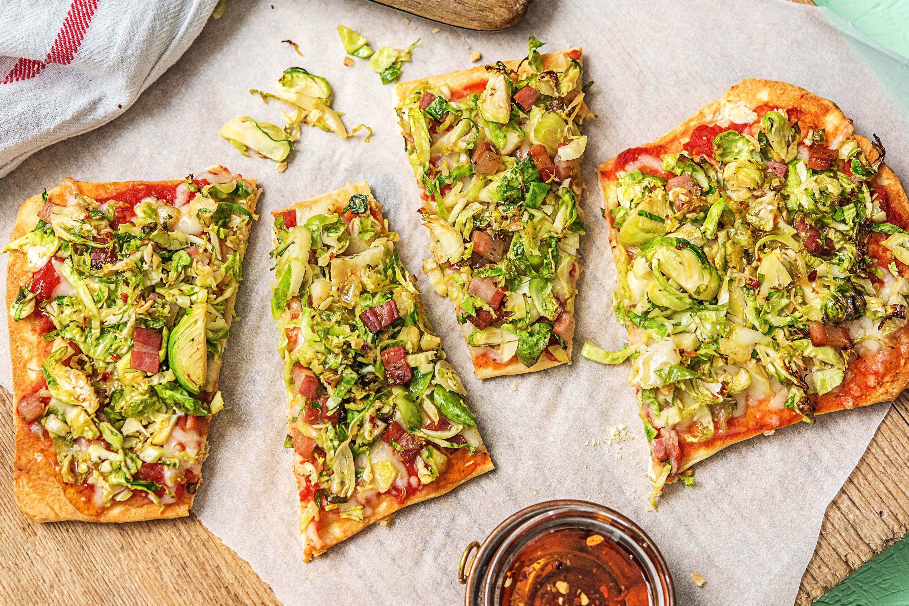 Pancetta Flatbread Pizzas Recipe HelloFresh