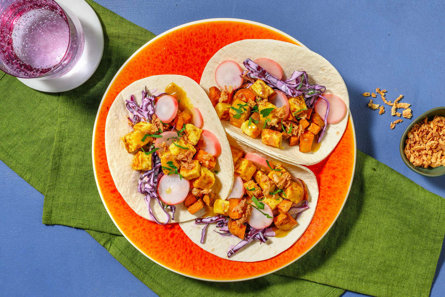 Tacos façon paneer tikka masala Recette HelloFresh