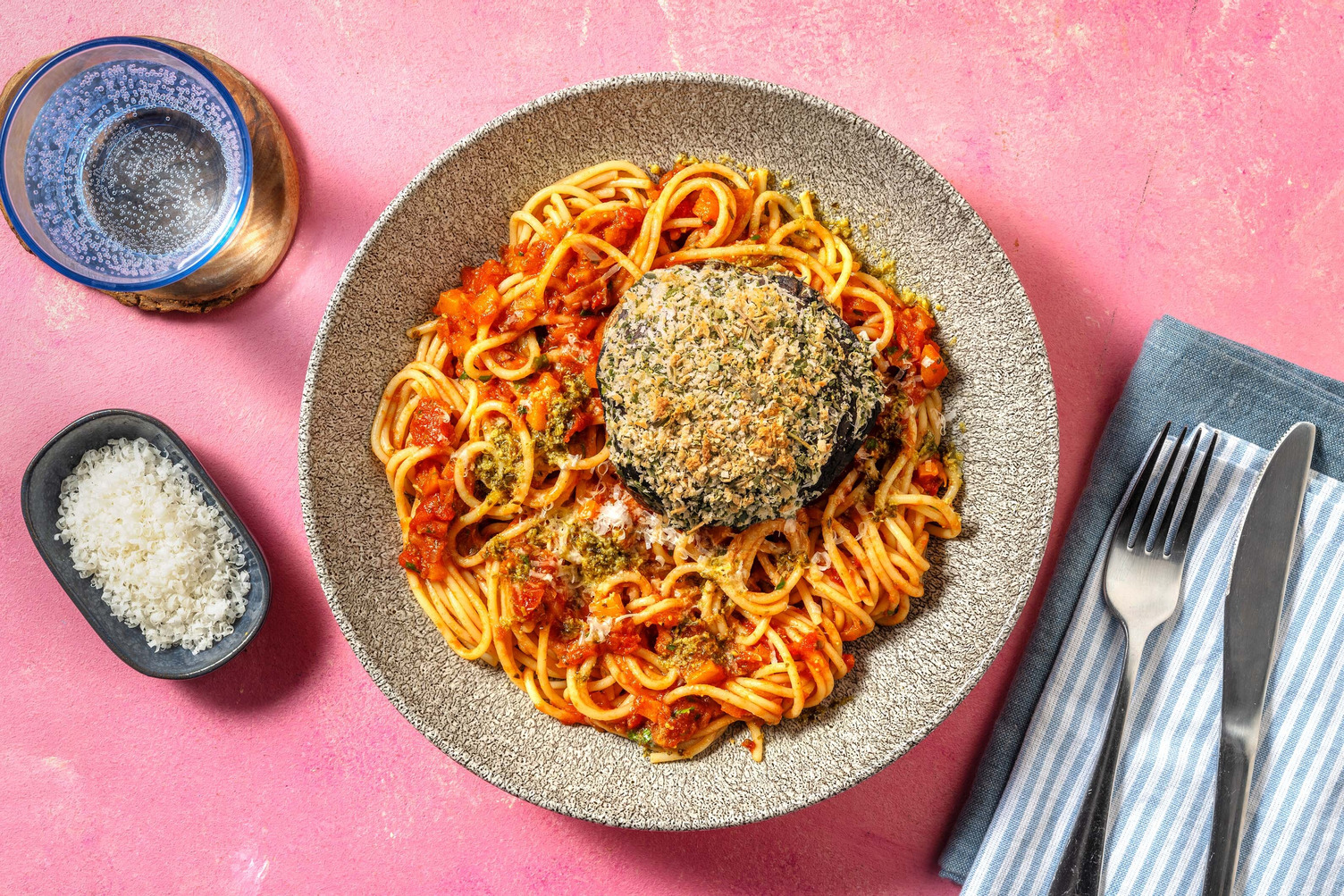 Panko and ParmesanCrusted Portobellos Recipe HelloFresh