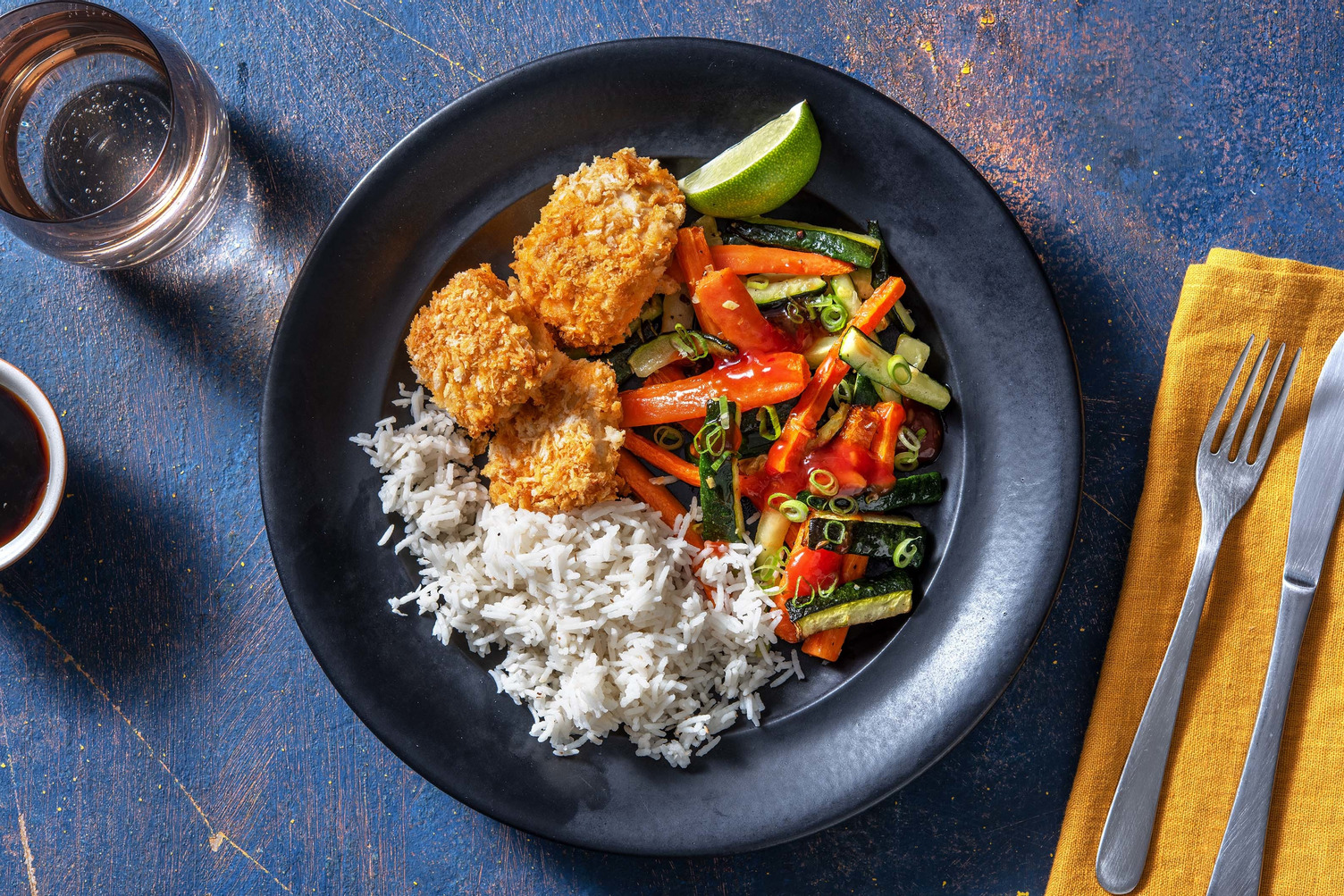 Panko-Hähnchennuggets mit Kokosreis Rezept | HelloFresh