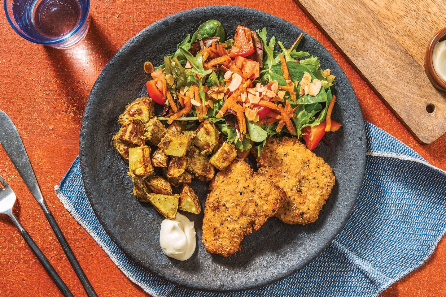Parmesan Crumbed Pork Schnitzel Recipe HelloFresh