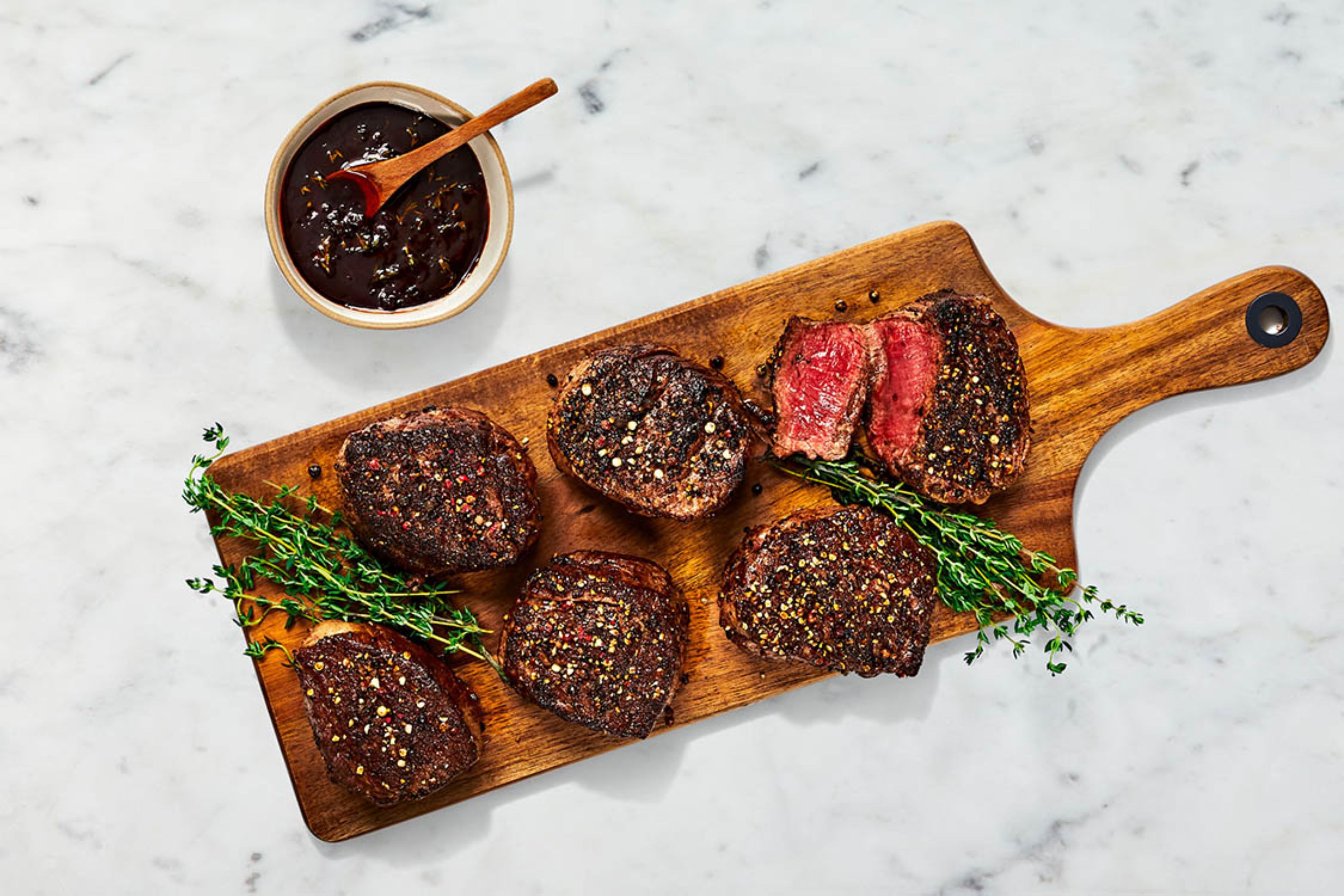 Peppercorn Crusted Beef Tenderloin Recipe Hellofresh